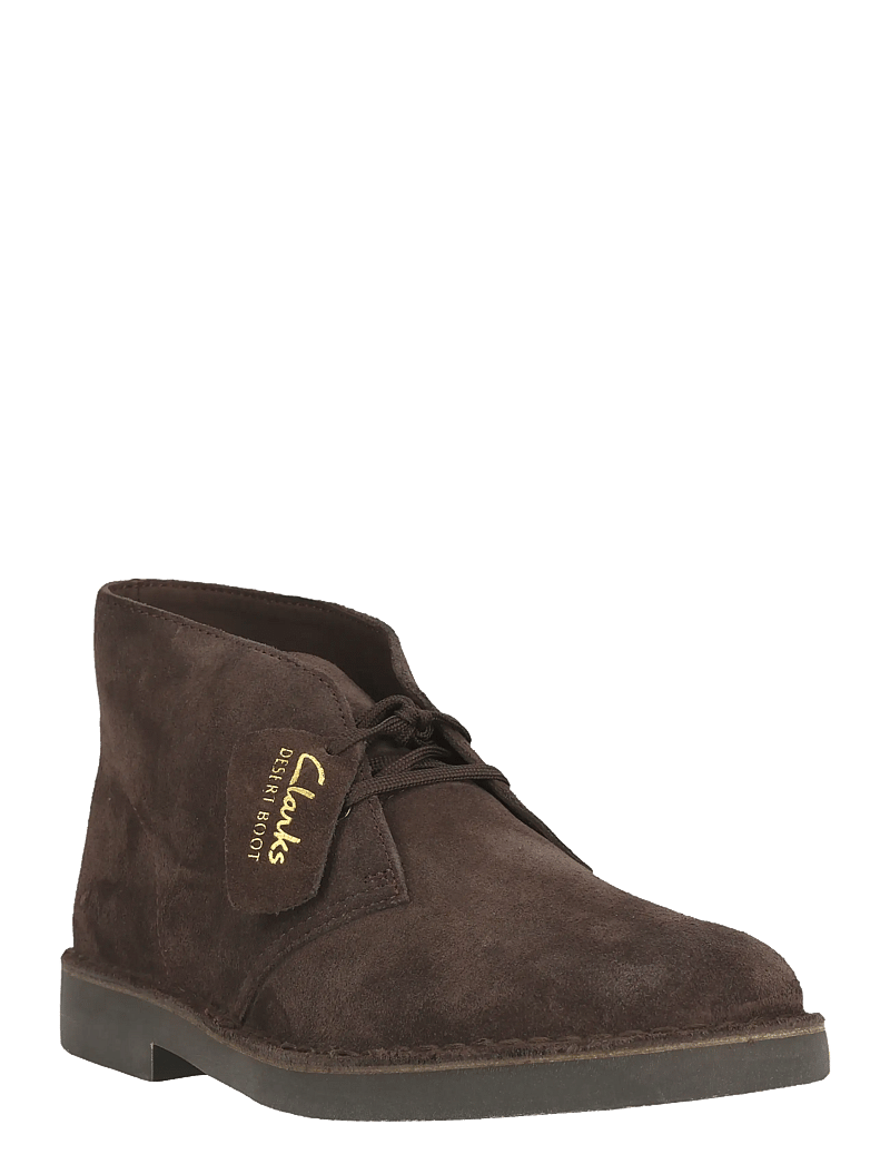 Clarks - Desert Bt Evo G - desert boots - dark brown suede - 0
