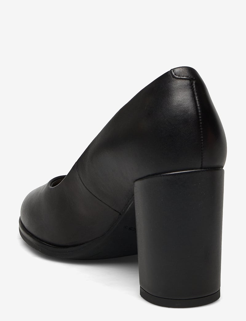 Clarks - Freva85 Court D - pumps - black leather - 2