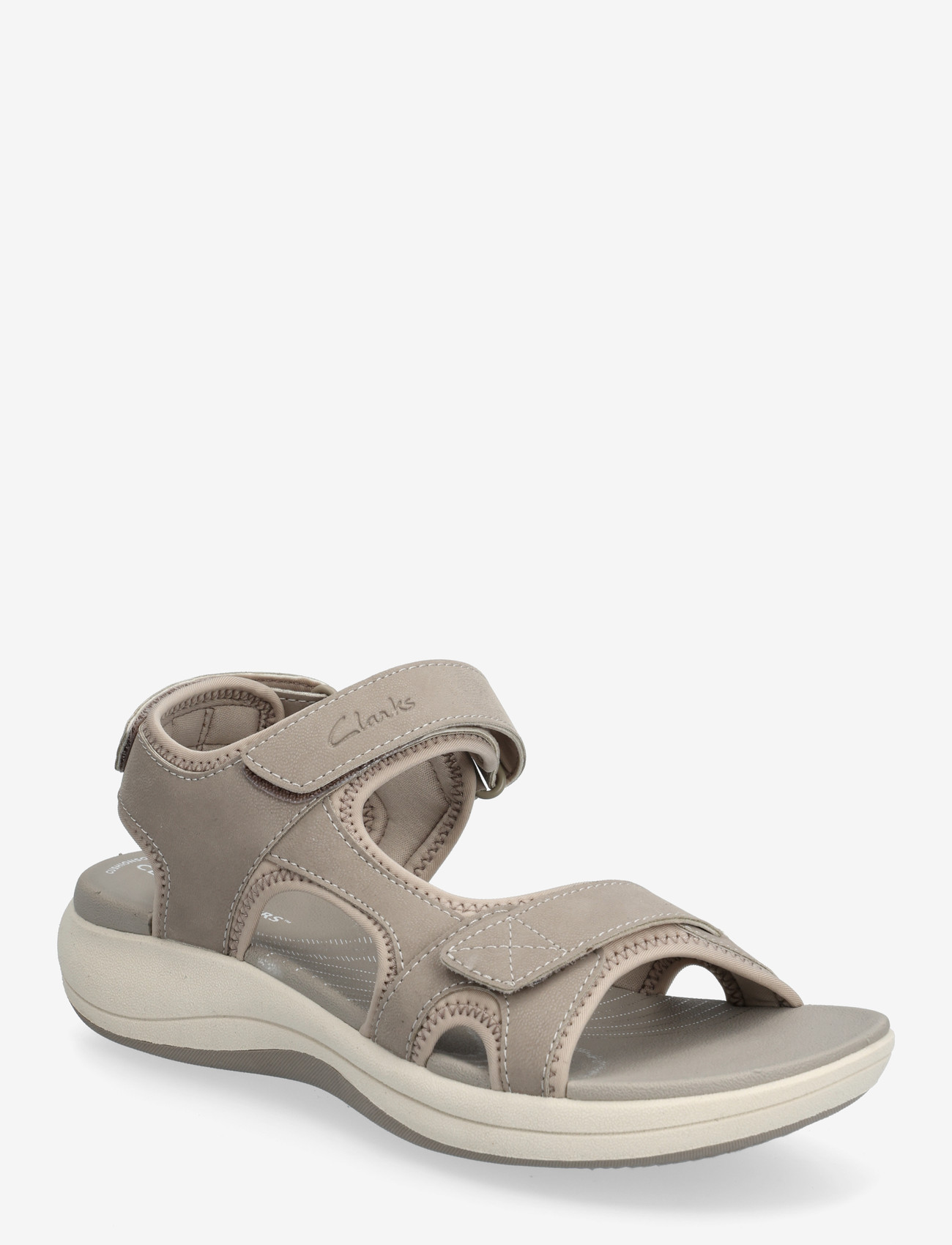 Clarks - Mira Bay D - flade sandaler - stone - 0