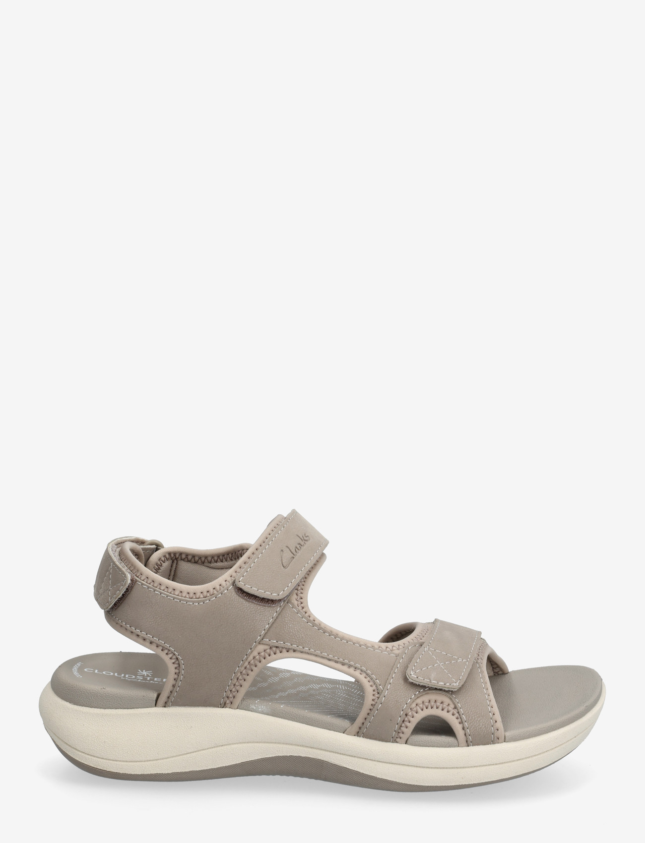 Clarks - Mira Bay D - flade sandaler - stone - 1