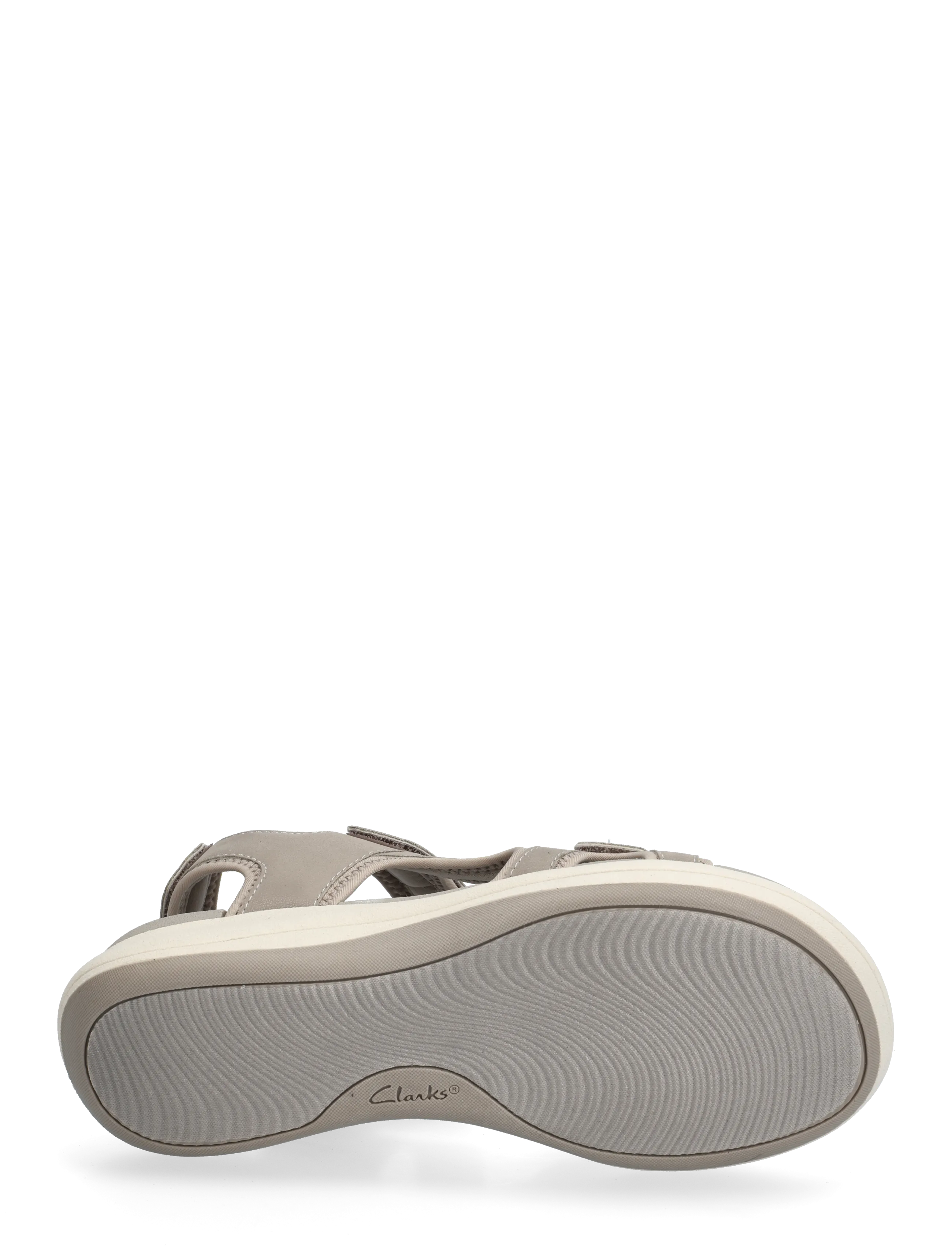 Clarks - Mira Bay D - płaskie sandały - stone - 4
