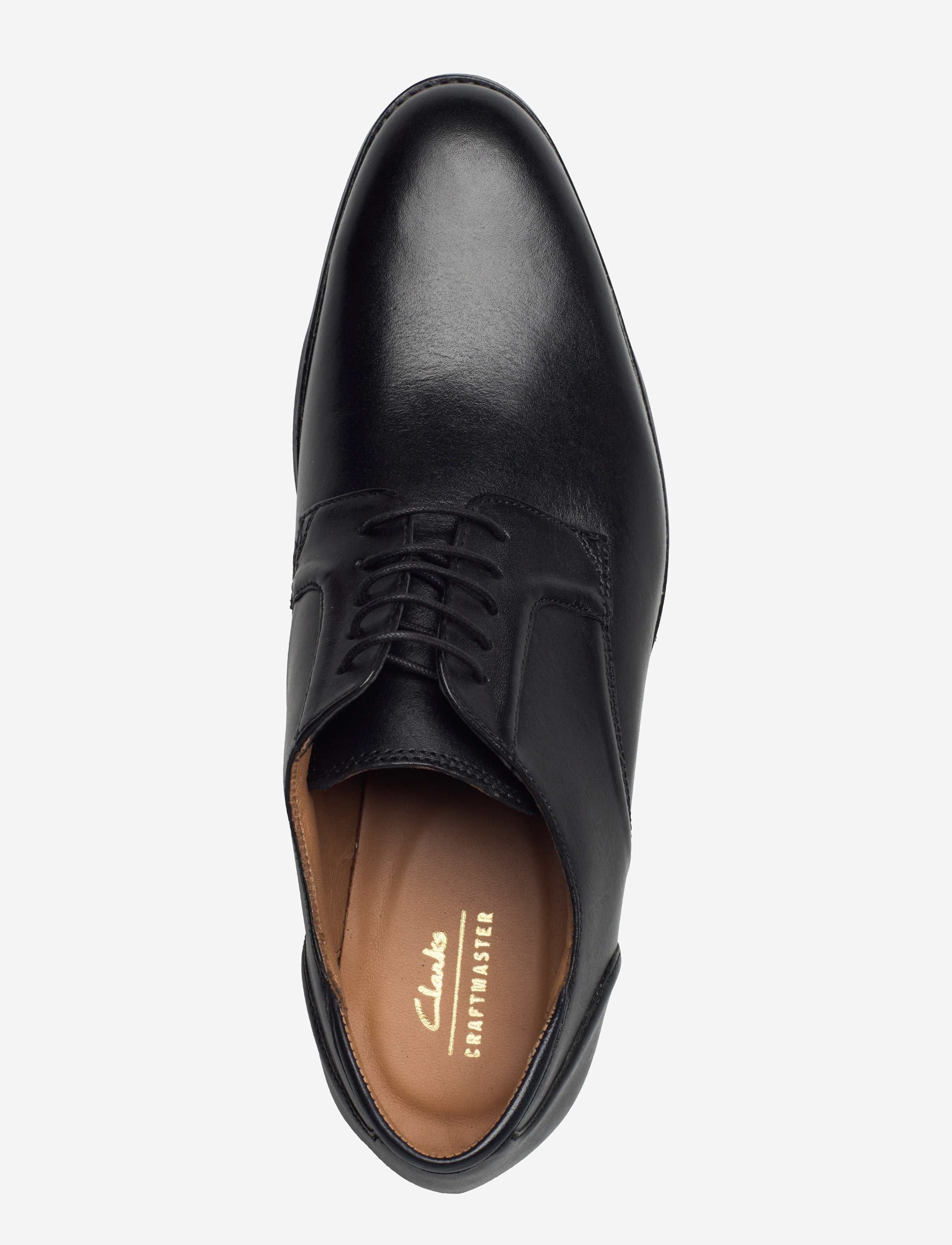 Clarks - CraftArlo Lace G - men - black leather - 3