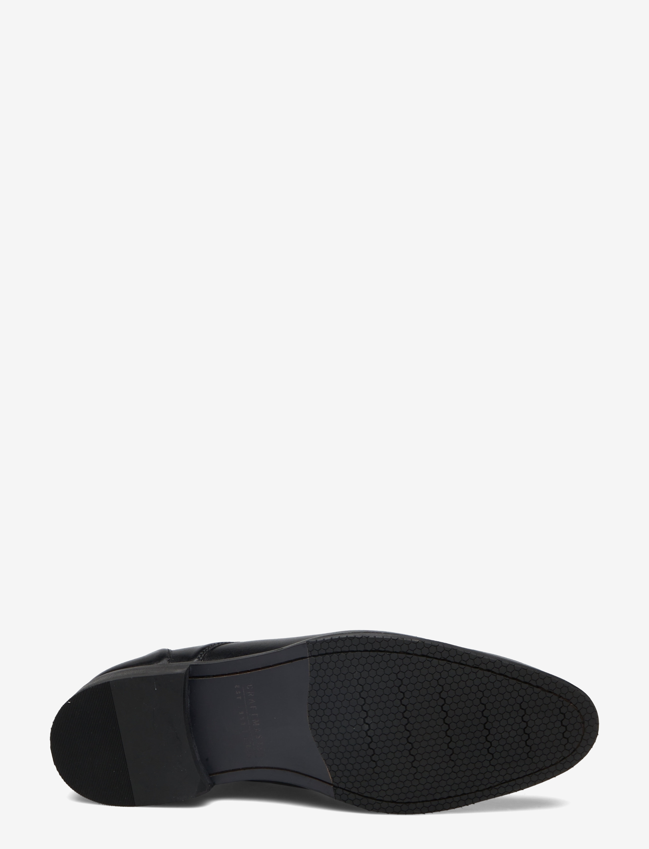 Clarks - CraftArlo Lace G - mænd - black leather - 4