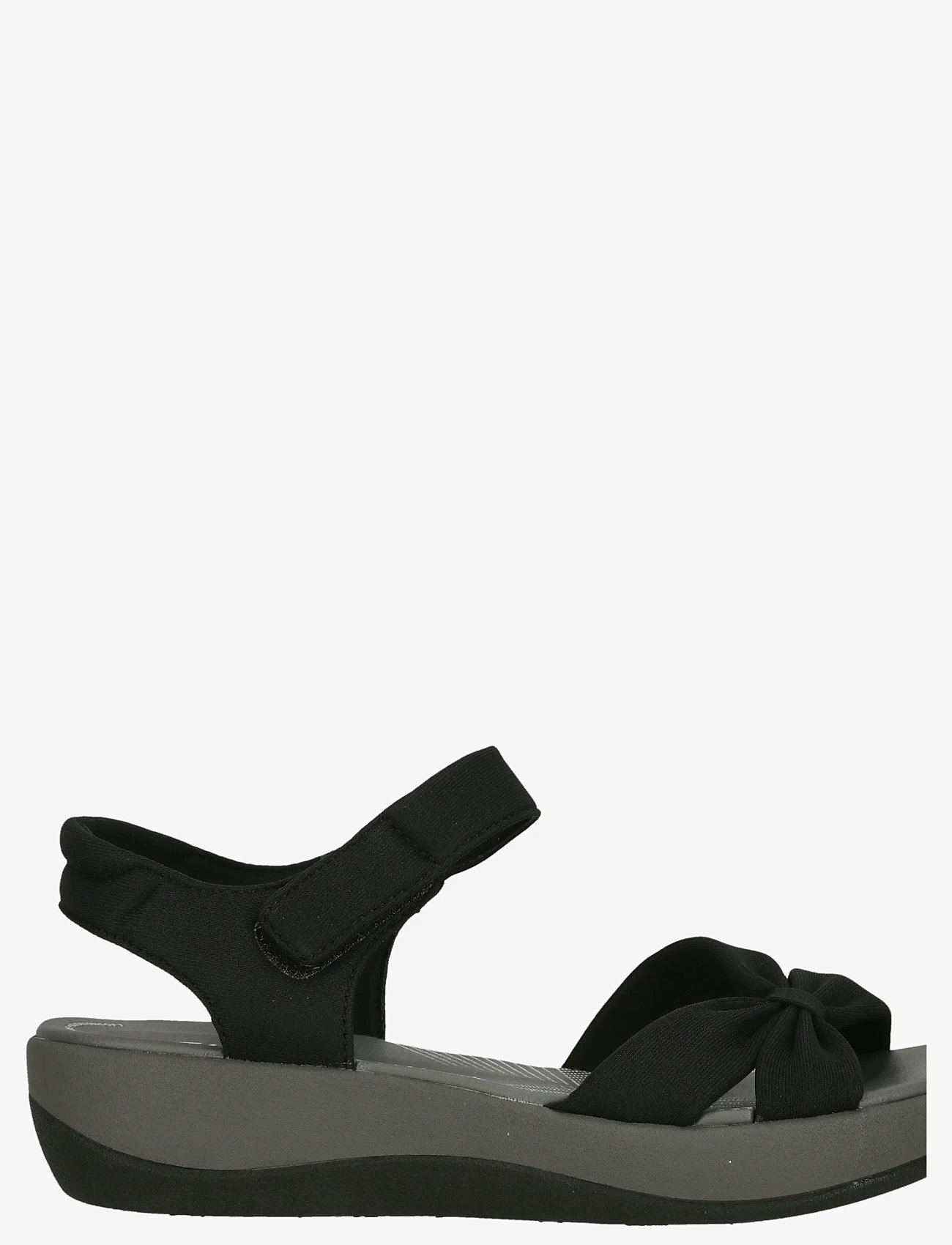 Clarks - Arla Shore D - platåsandaler - black textile - 2