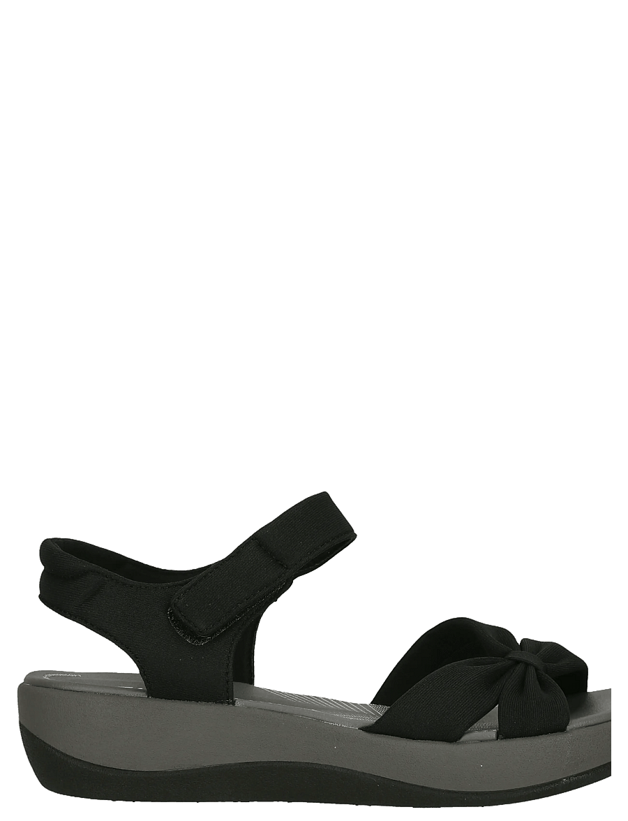 Clarks - Arla Shore - platformsandaler - black textile - 2