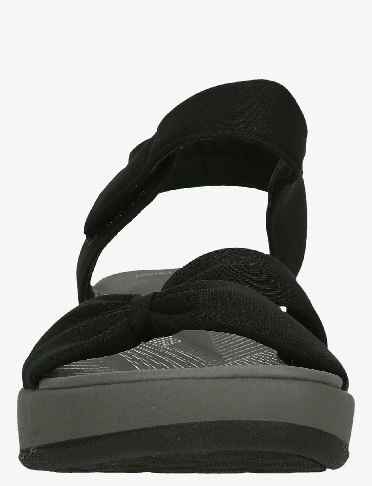 Clarks - Arla Shore D - platåsandaler - black textile - 3