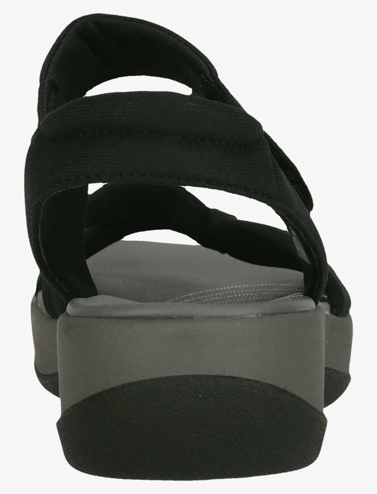 Clarks - Arla Shore D - platåsandaler - black textile - 5
