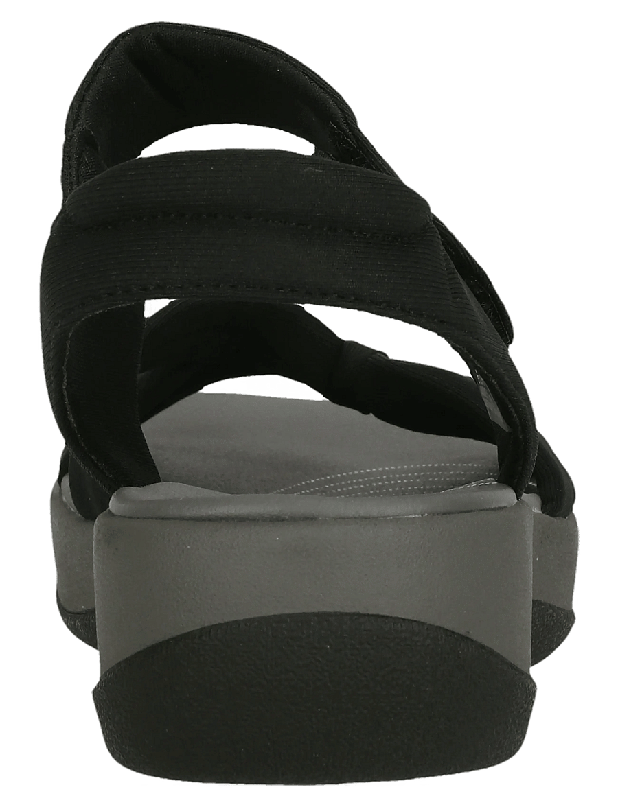 Clarks - Arla Shore - platformsandaler - black textile - 5
