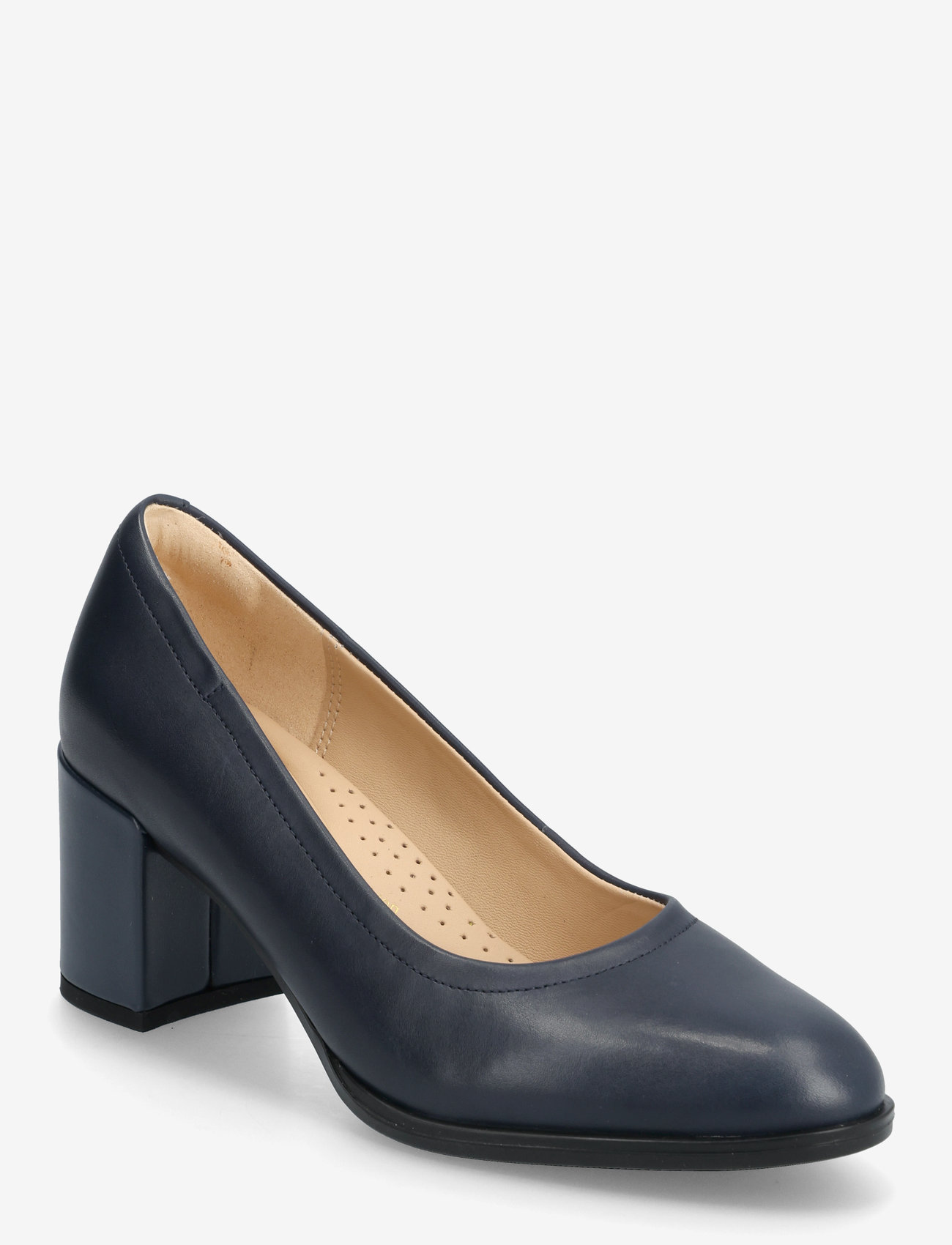 Clarks - Freva55 Court - naised - navy leather - 0