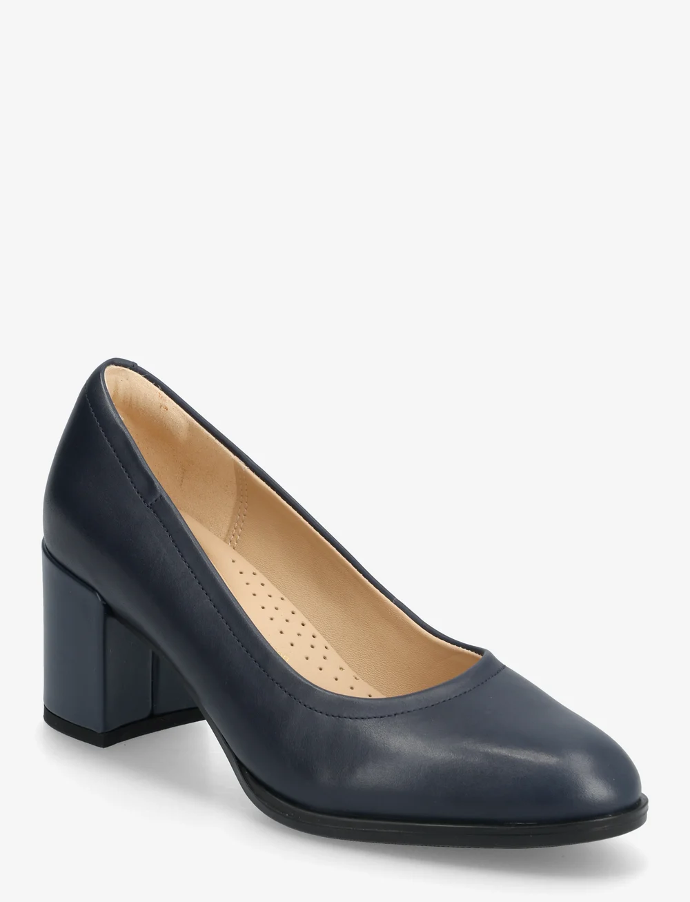 Clarks - Freva55 Court - pumps - navy leather - 0