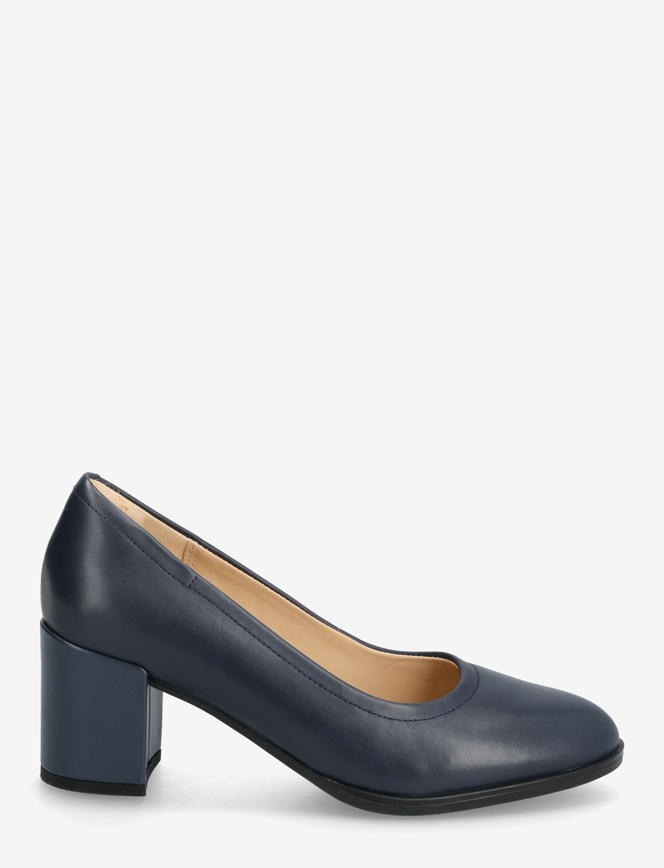 Clarks - Freva55 Court - naised - navy leather - 1