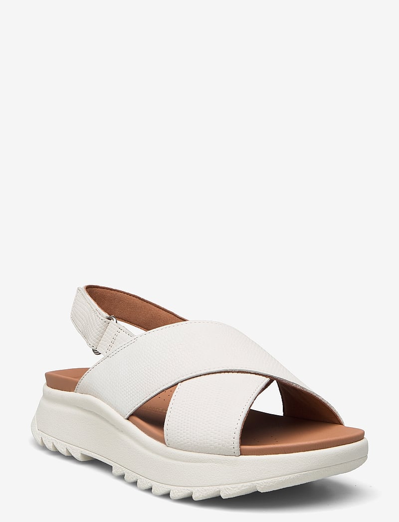 Clarks - DashLite Wish D - flache sandalen - off white combi - 0