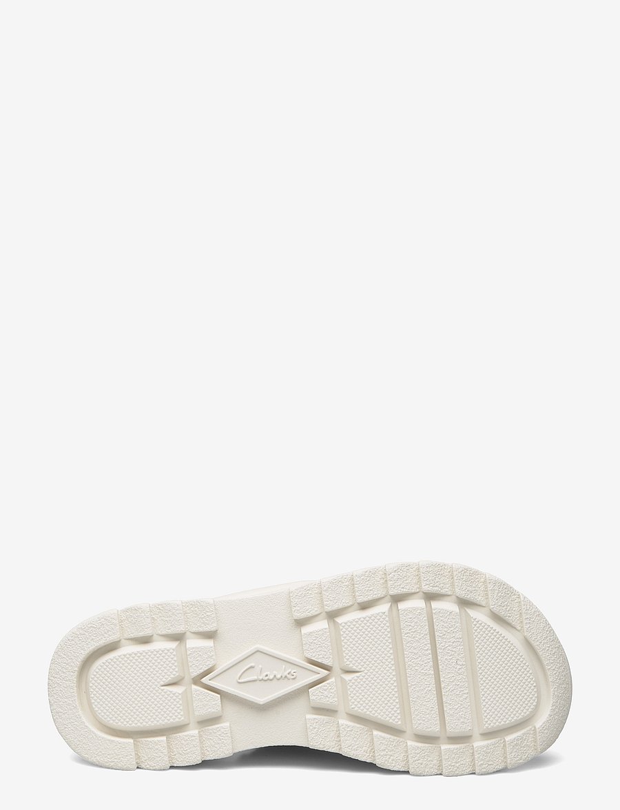 Clarks - DashLite Wish D - platta sandaler - off white combi - 4