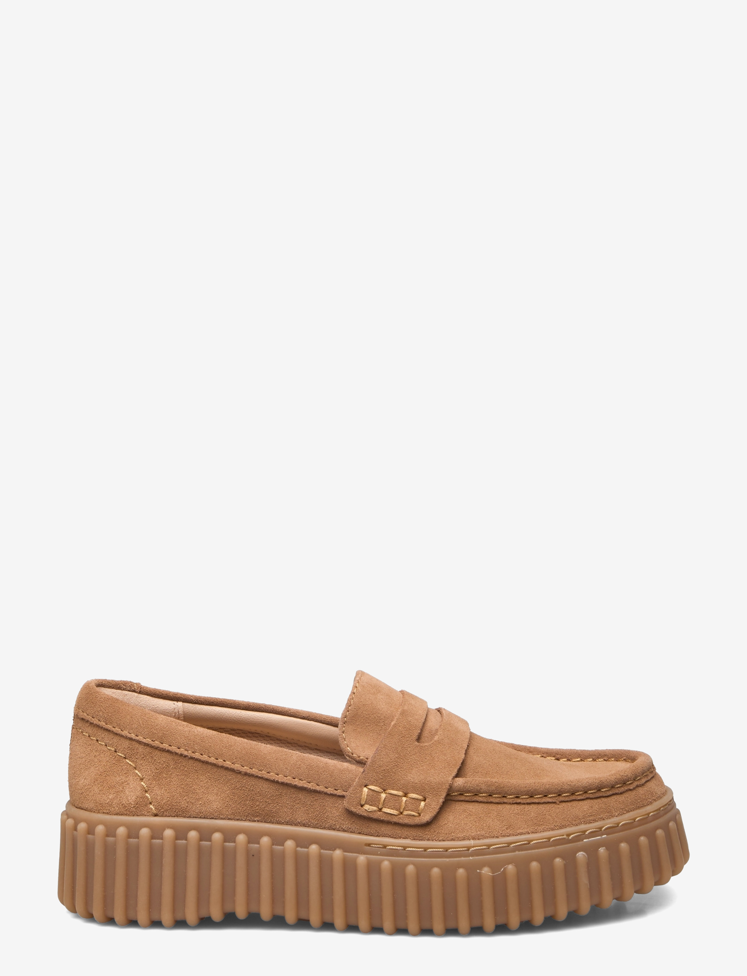 Clarks - Torhill Penny D - 5247 light tan suede - 1
