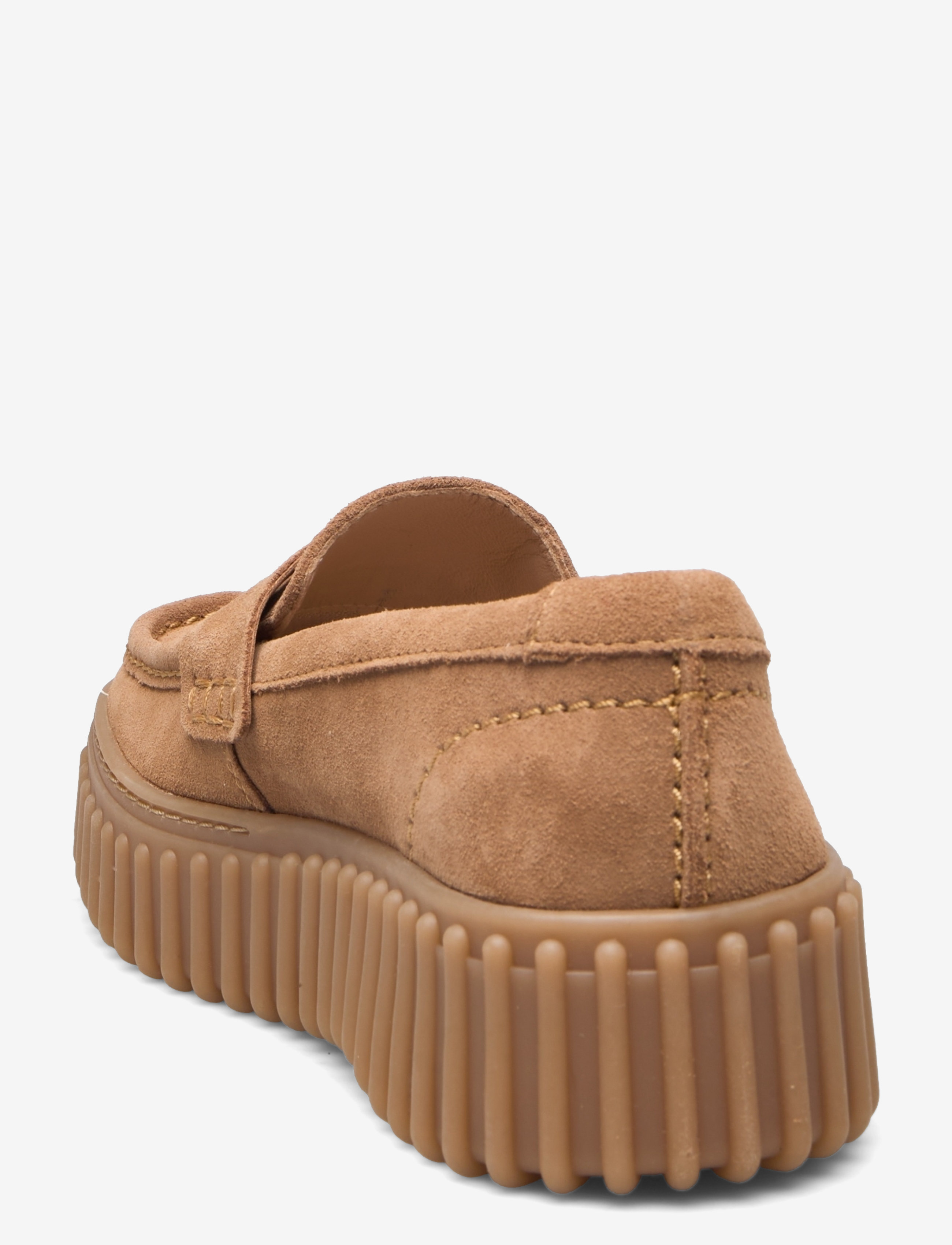 Clarks - Torhill Penny D - 5247 light tan suede - 2