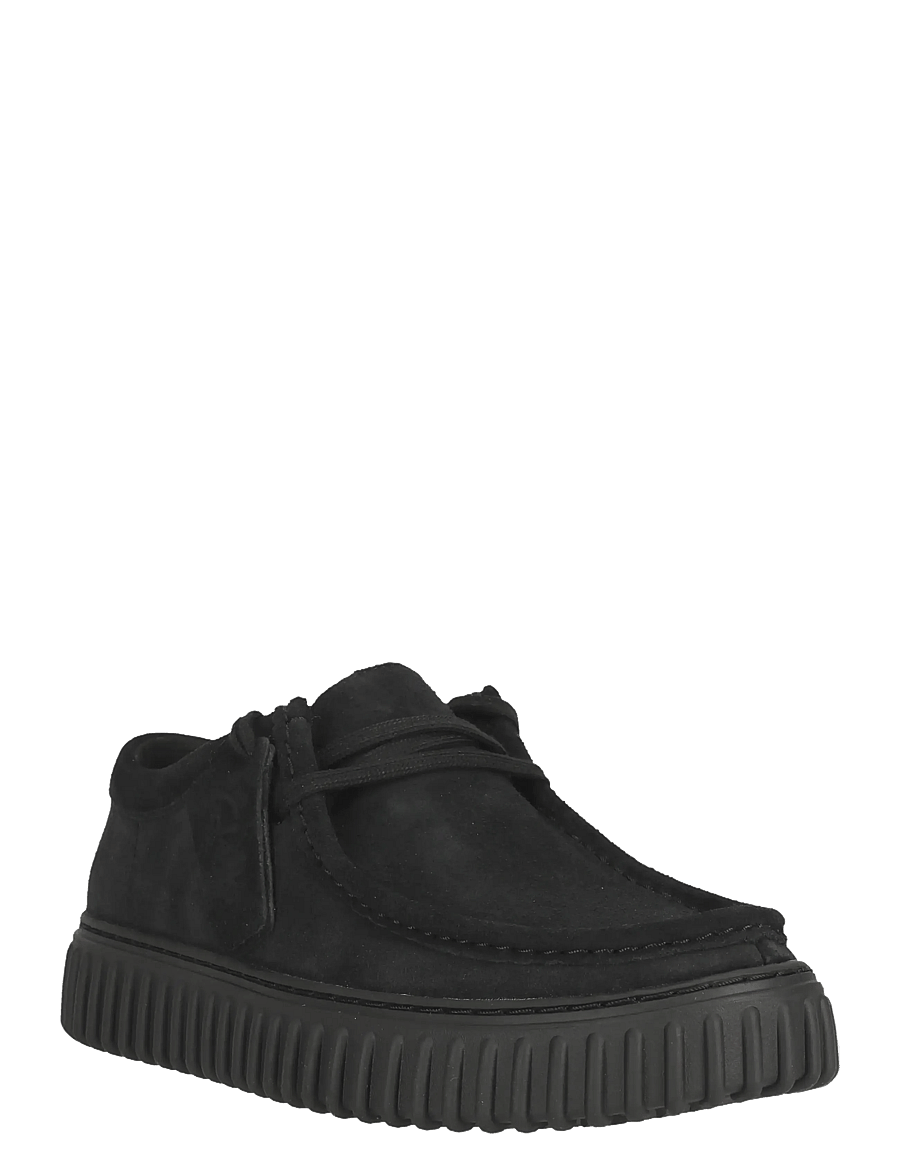 Clarks - Torhill Lo G - chaussures moc toe - black sde - 0