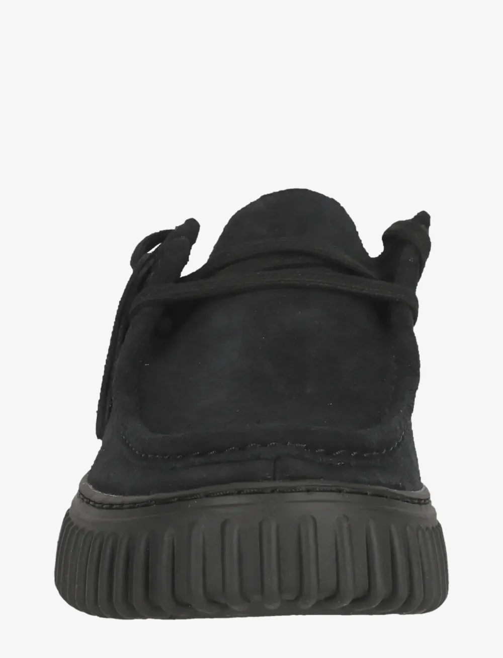 Clarks - Torhill Lo G - moc-toe boots - black sde - 2