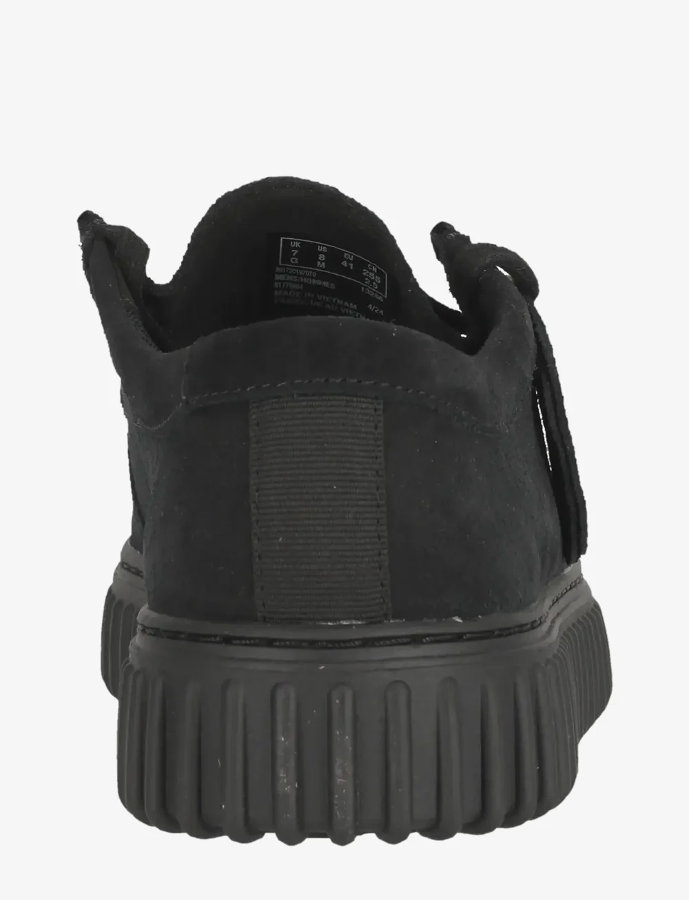 Clarks - Torhill Lo G - moc-toe boots - black sde - 4