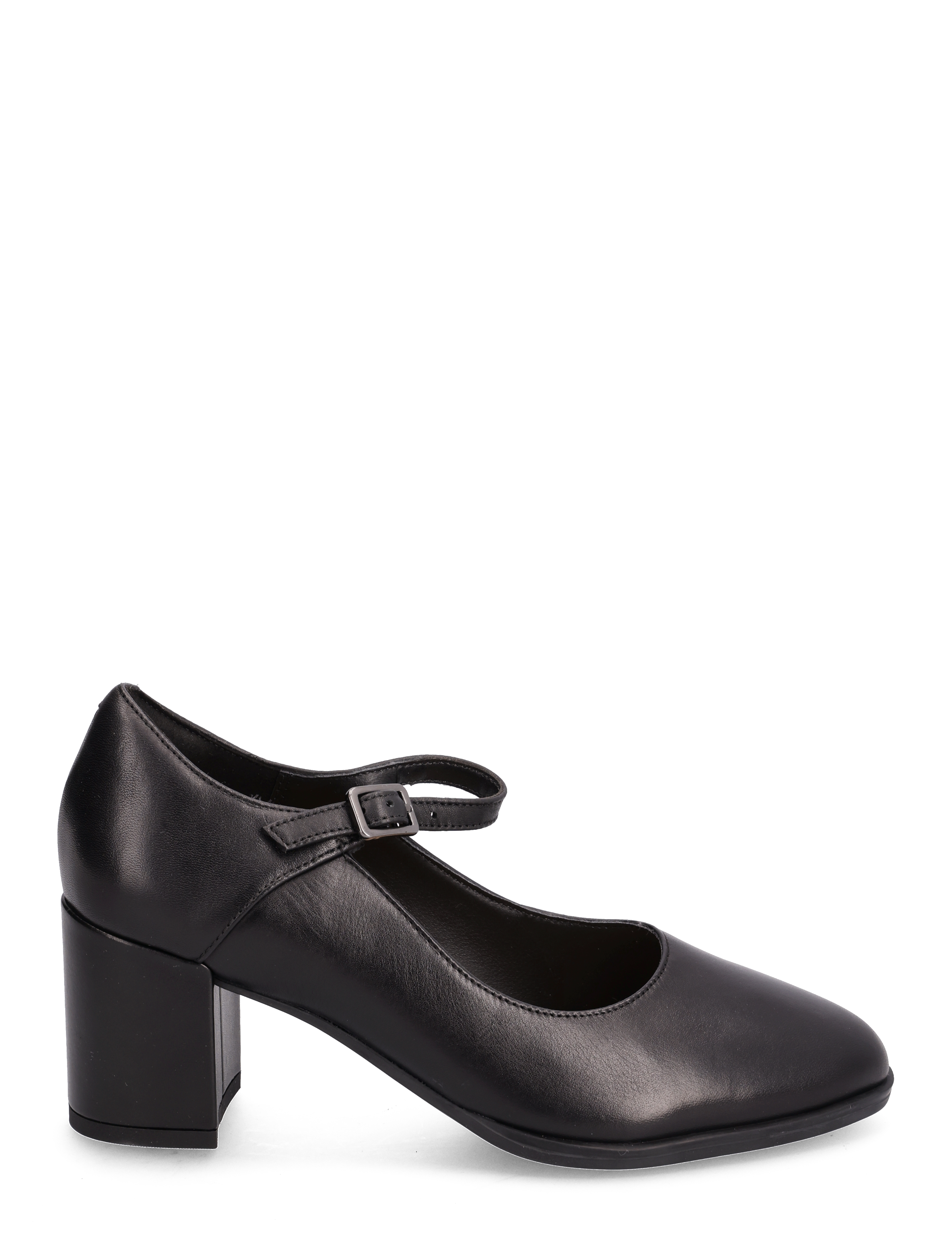 Clarks - Freva55 Strap D - black leather - 1