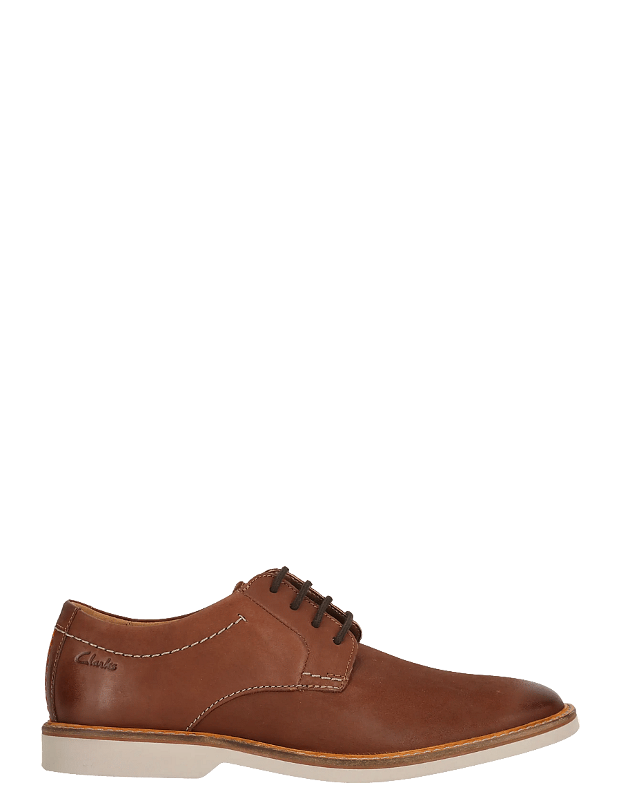 Clarks - Atticus LTLace G - derby-schuhe - dark tan lea - 1