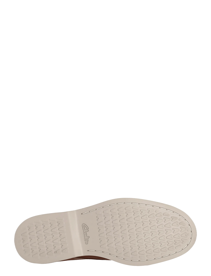 Clarks - Atticus LTLace G - derby sko - dark tan lea - 5