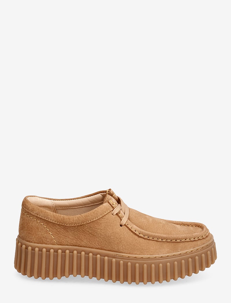 Clarks - Torhill Bee D - modetrends - light tan nubuck - 1