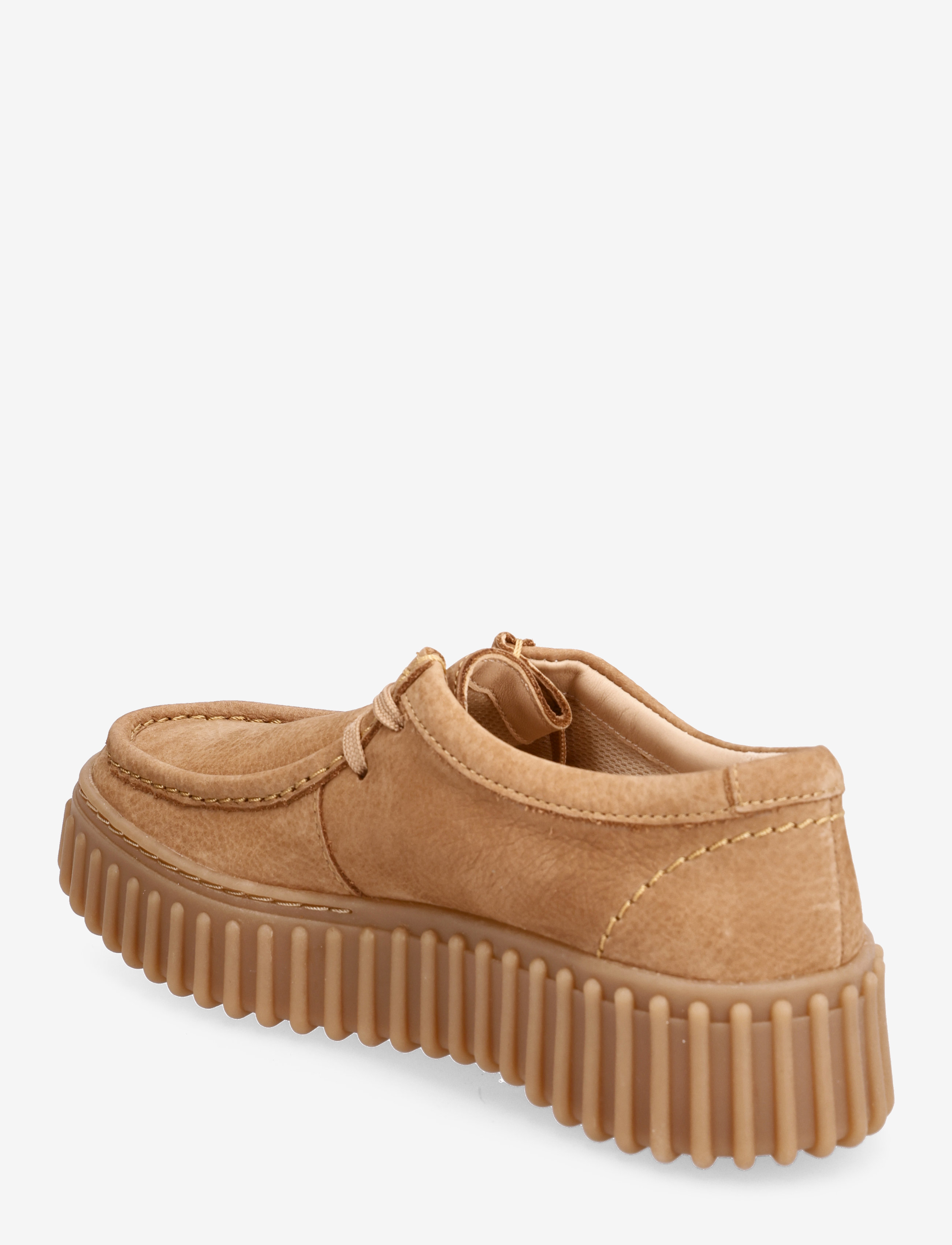 Clarks - Torhill Bee D - motetrender - light tan nubuck - 2