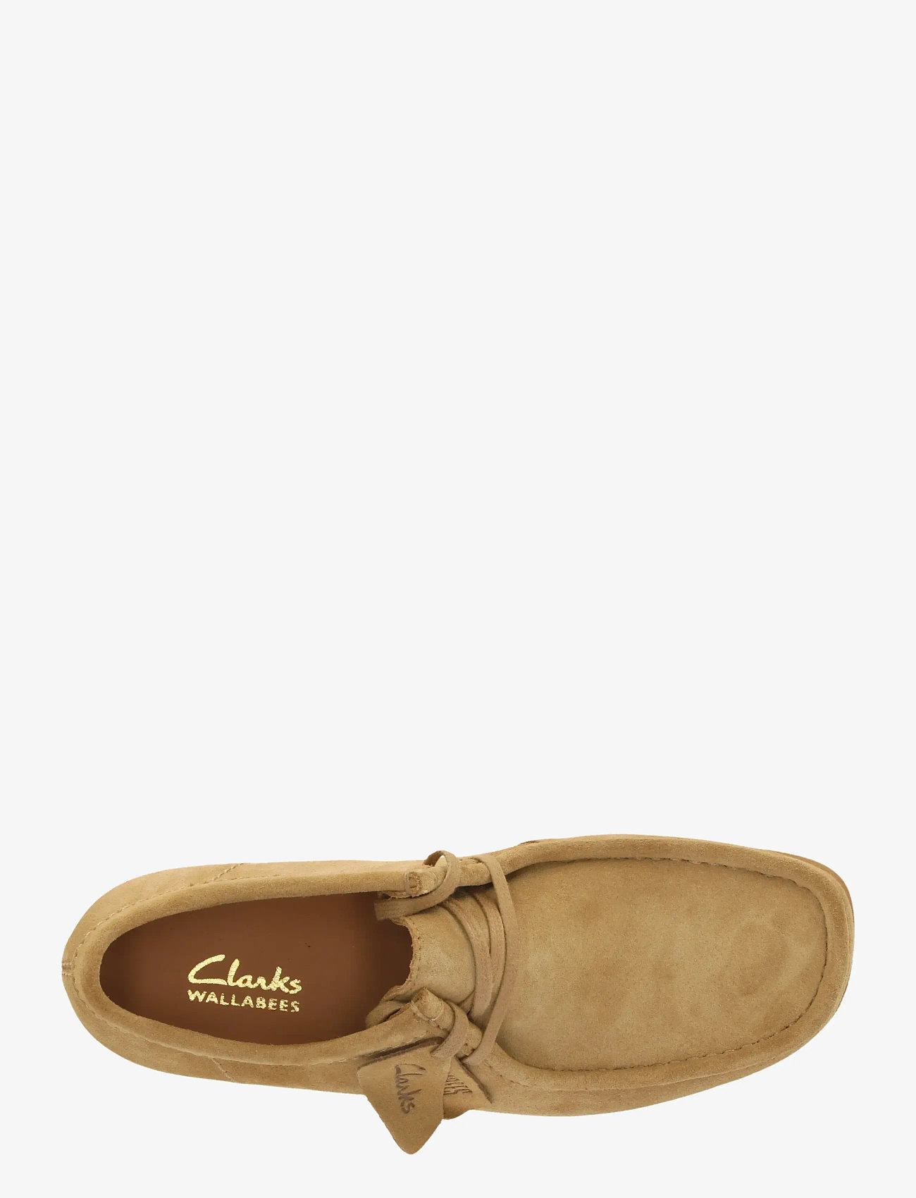Clarks - WallabeeEVO G - moc-toe boots - dark sand suede - 3