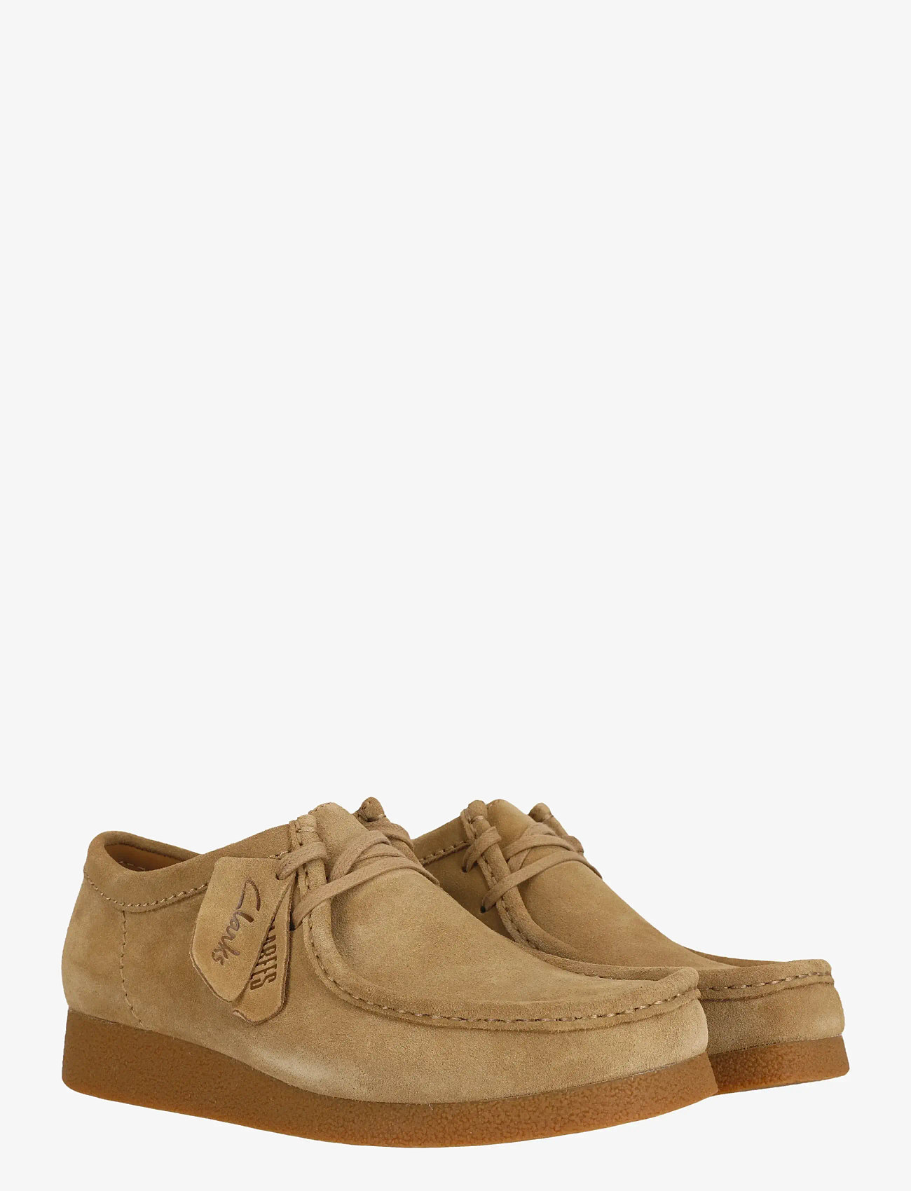 Clarks Wallabee Clarks Brede Schoenen Suede Clarks Herenschoenen