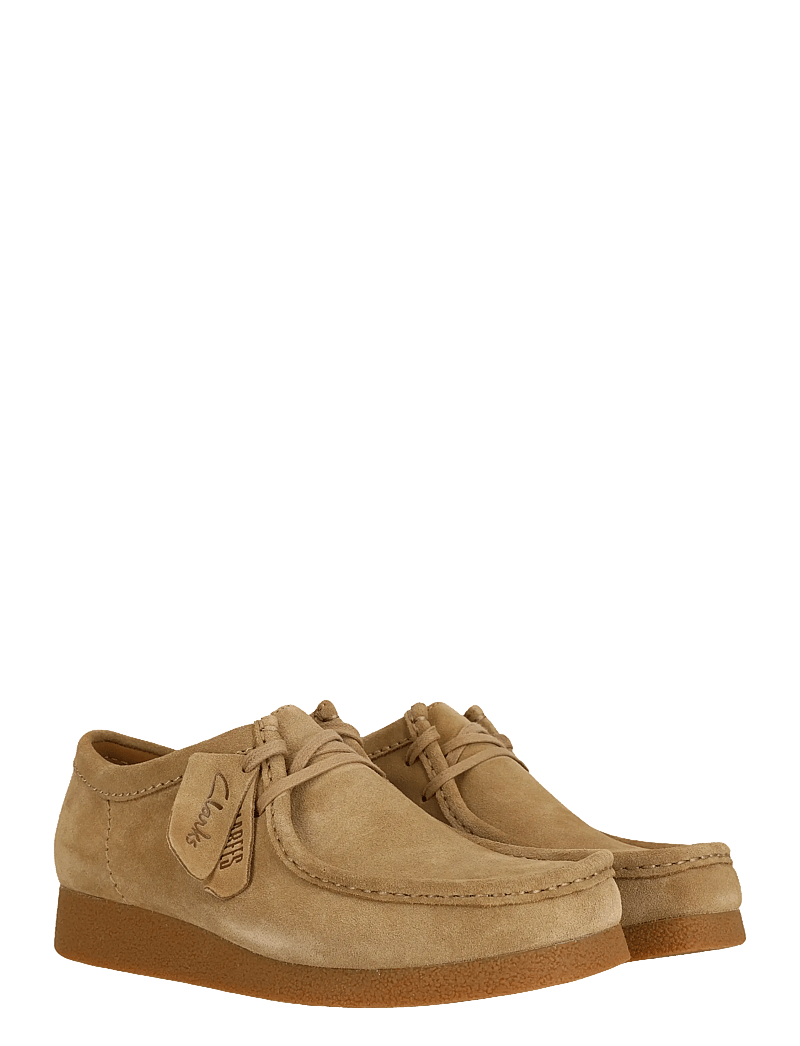 Clarks Wallabee Clarks Brede Schoenen Suede Clarks Herenschoenen