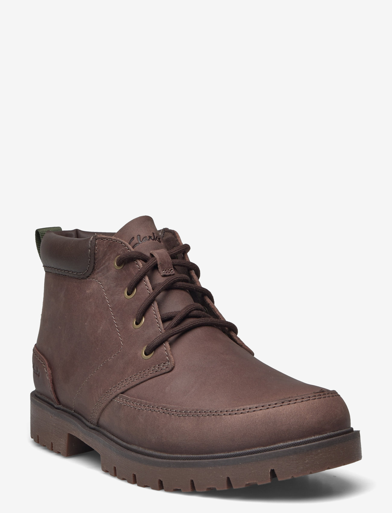 Clarks - Rossdale Mid G - brown wlined lea - 0