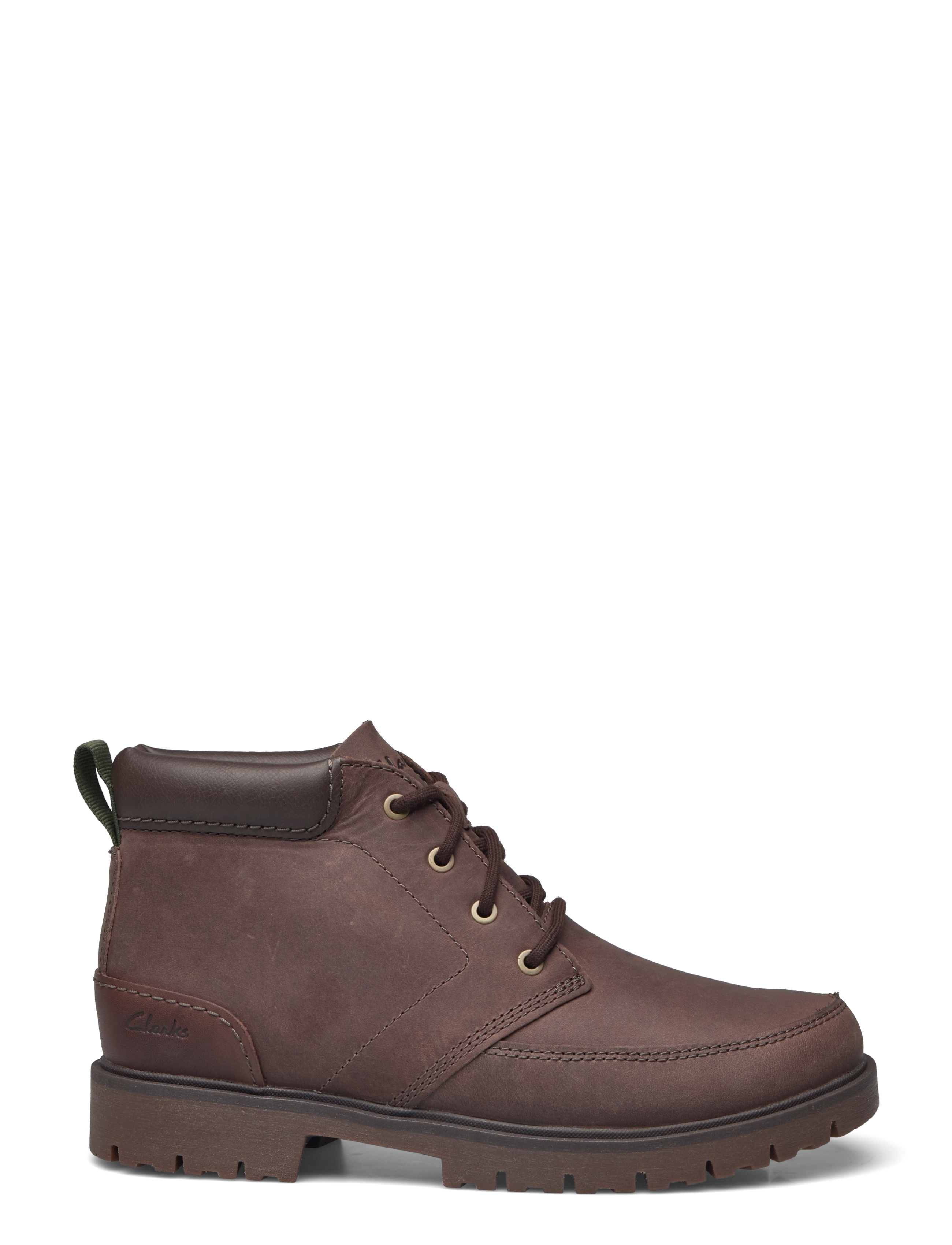 Clarks - Rossdale Mid G - brown wlined lea - 1