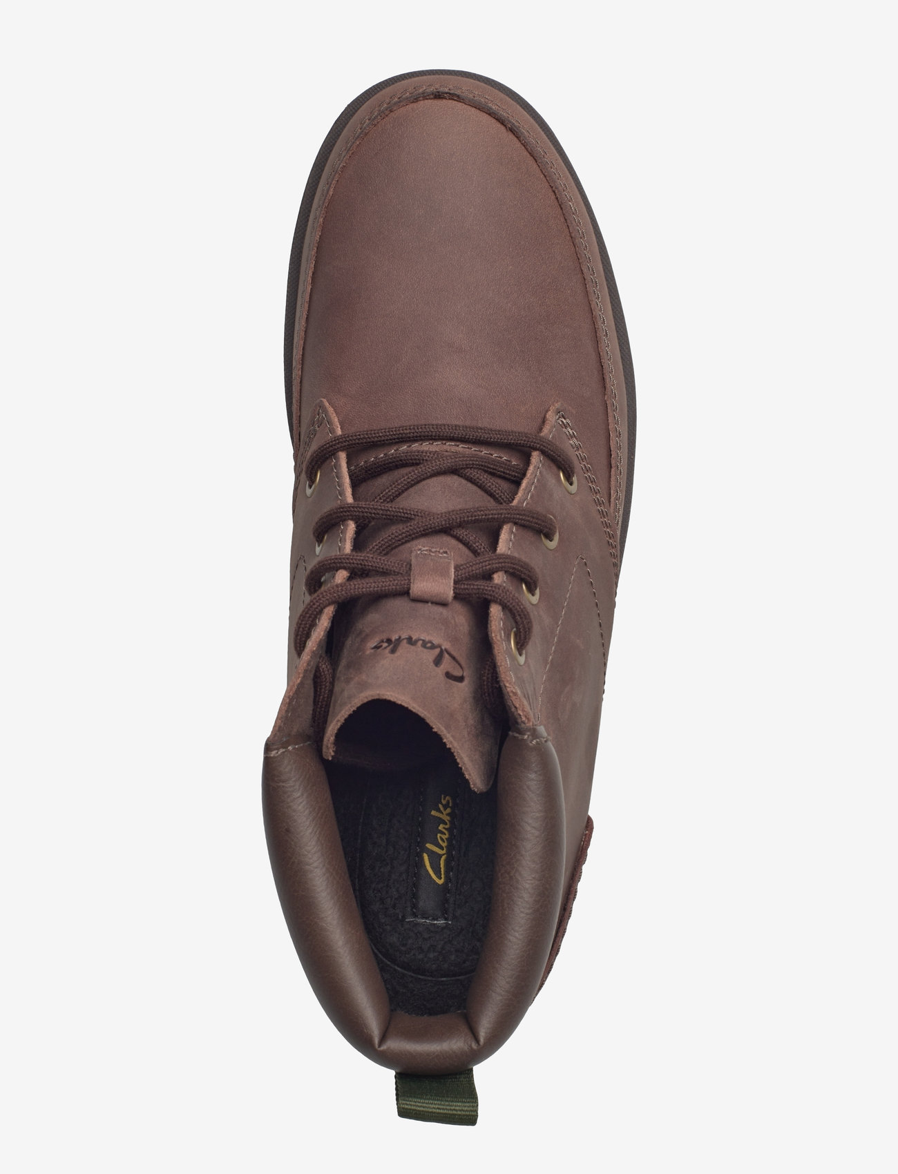 Clarks - Rossdale Mid G - brown wlined lea - 3