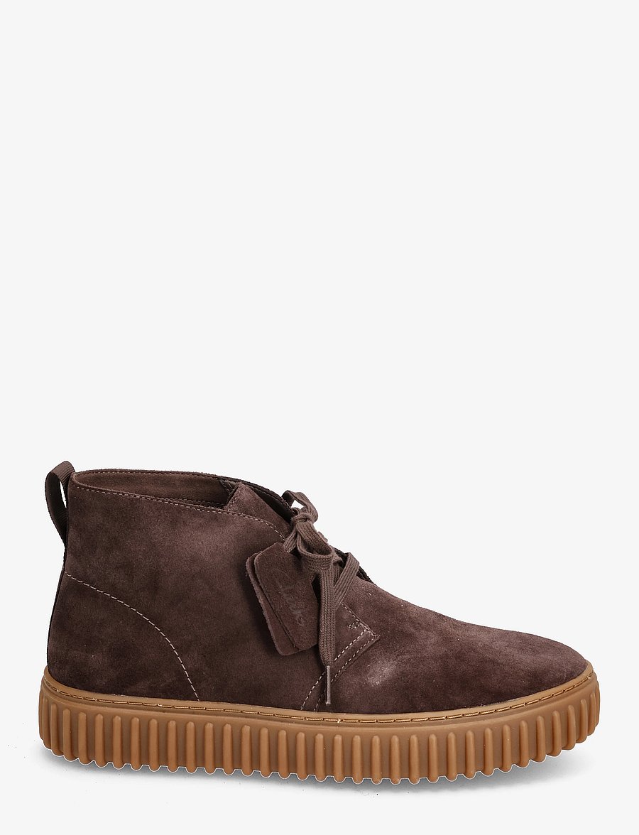Clarks - Torhill DB - schnürstiefel - dark brown suede - 1