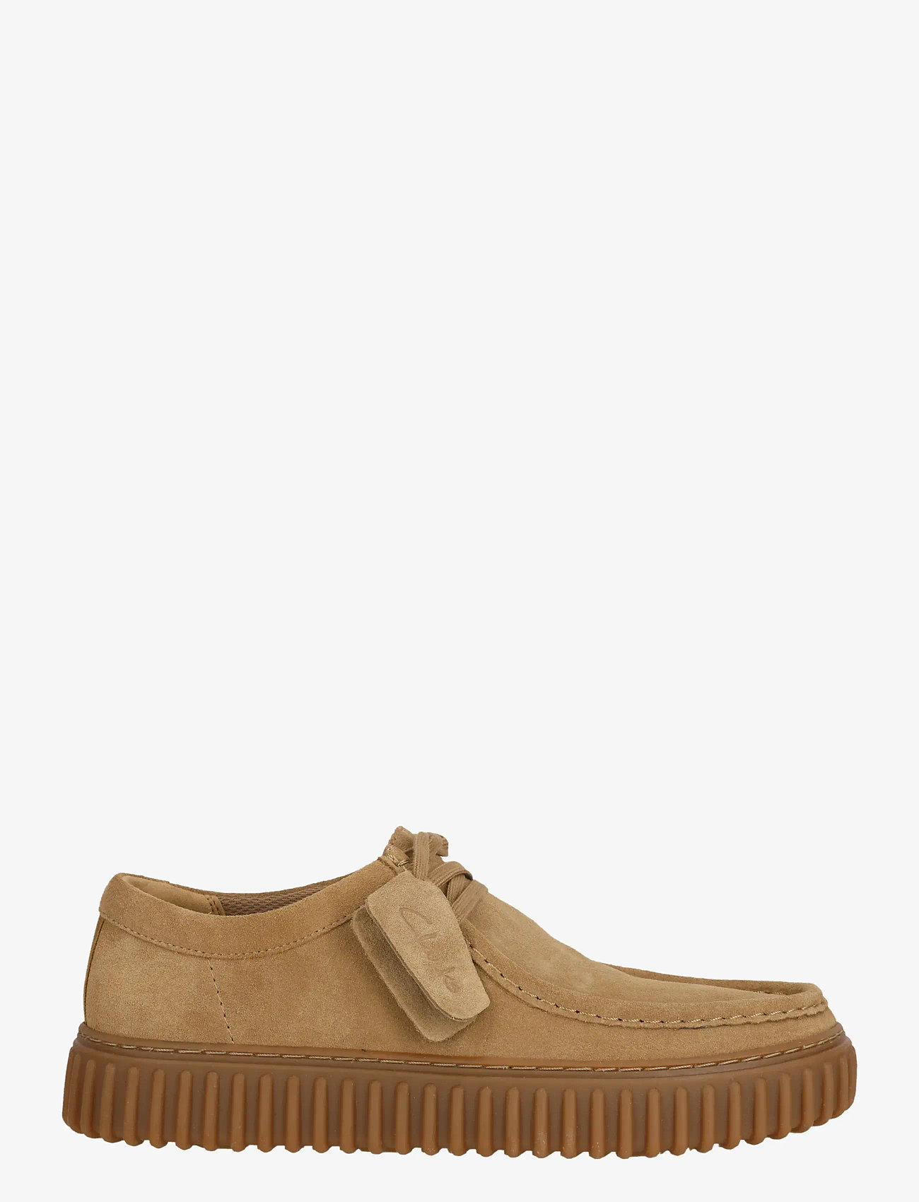 Clarks - Torhill Lo G - moc-toe saapad - dark sand suede - 1