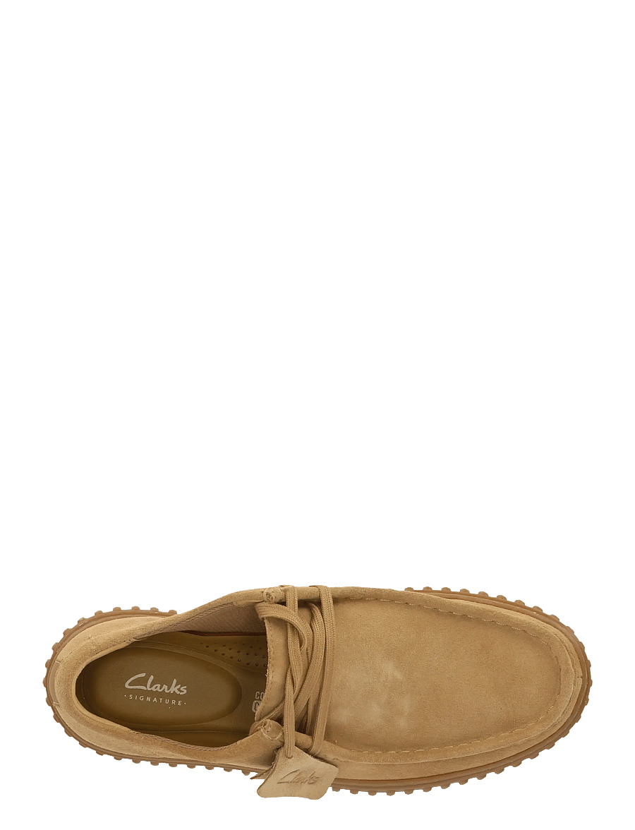Clarks - Torhill Lo G - moc toe sko - dark sand suede - 3