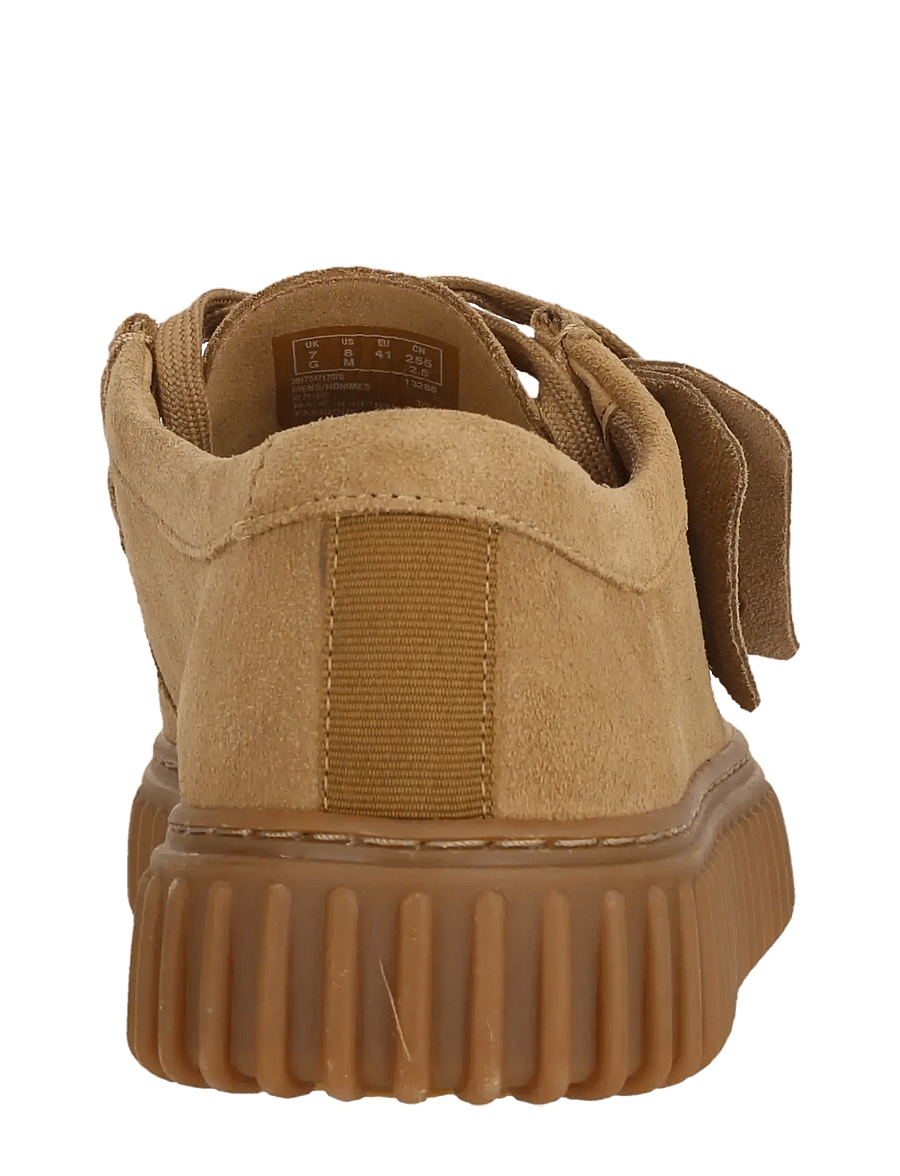 Clarks - Torhill Lo G - moc toe sko - dark sand suede - 4