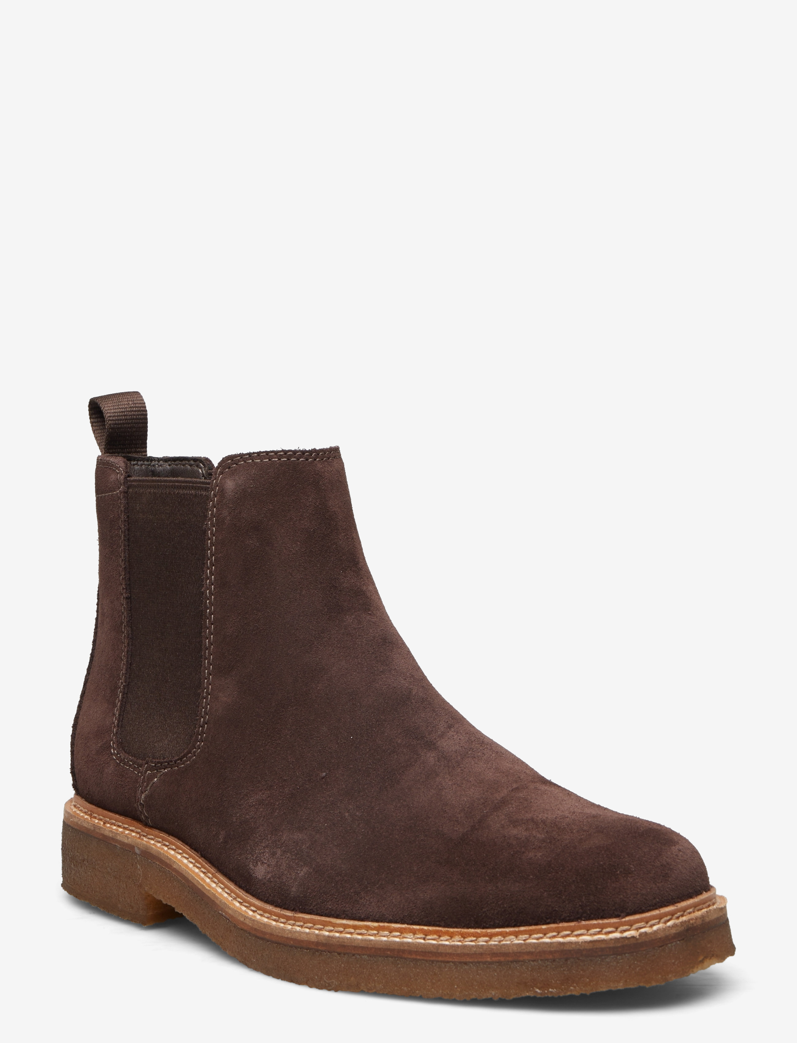 Clarks Clarkdale Easy G - Chelsea Boots - DARK BROWN SUEDE / brown