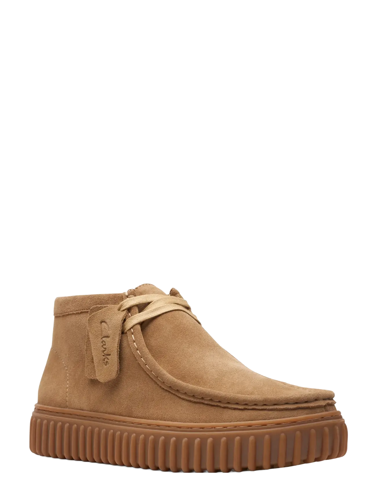Clarks Torhill Hi G, 44.5, Brown, Støvler > Snørestøvler, Herre