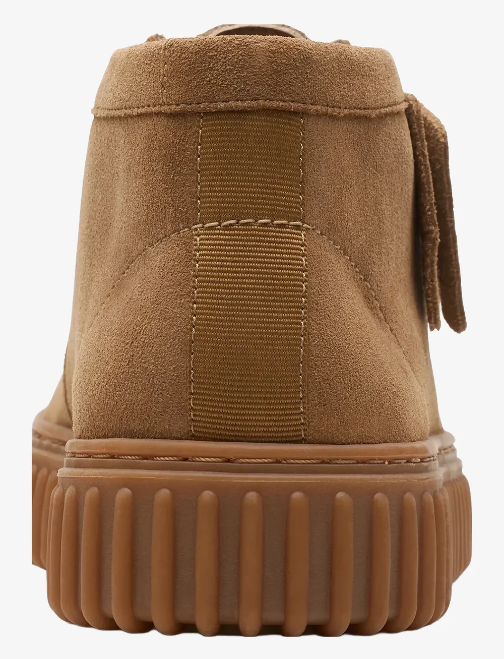 Clarks - Torhill Hi G - moc toe skor - dark sand suede - 3