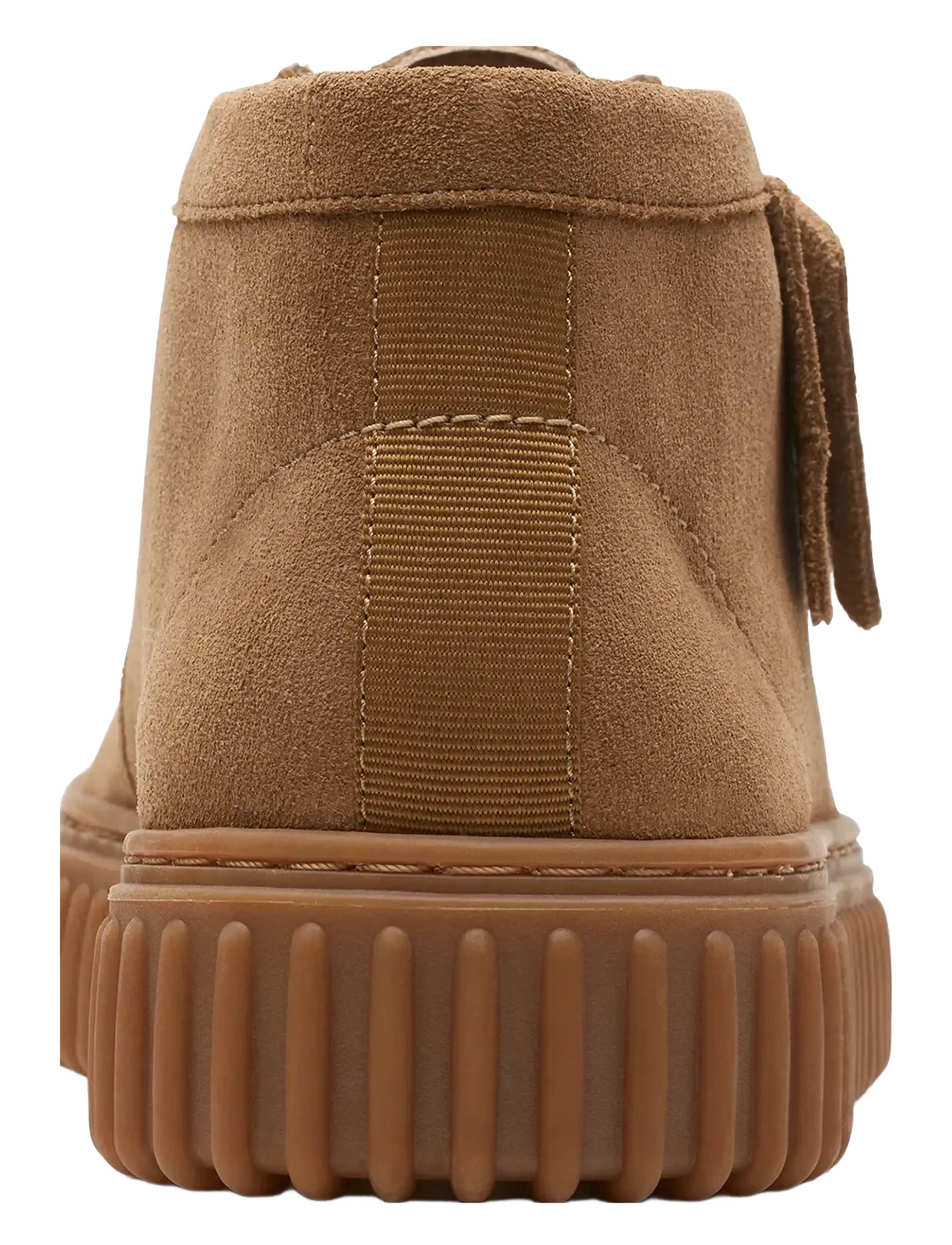 Clarks - Torhill Hi G - moc toe sko - dark sand suede - 3
