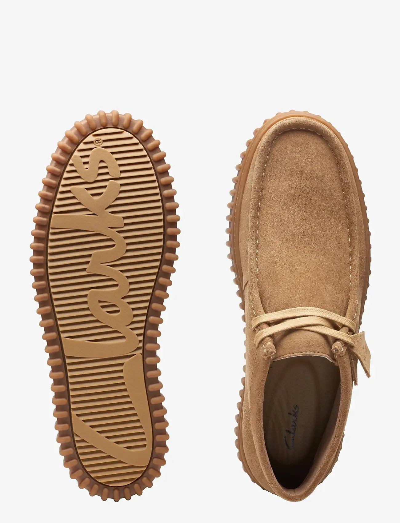 Clarks - Torhill Hi G - moc toe -kengät - dark sand suede - 4