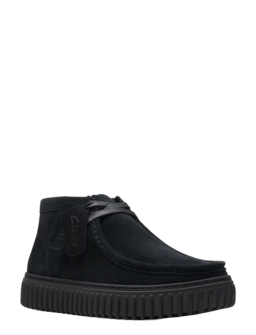Clarks - Torhill Hi G - Ökenkängor - black sde - 0