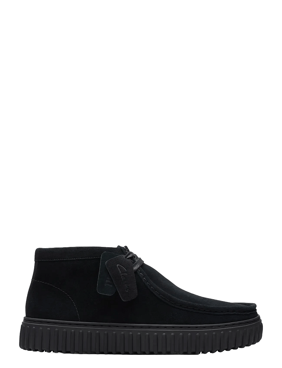 Clarks - Torhill Hi G - Ökenkängor - black sde - 1