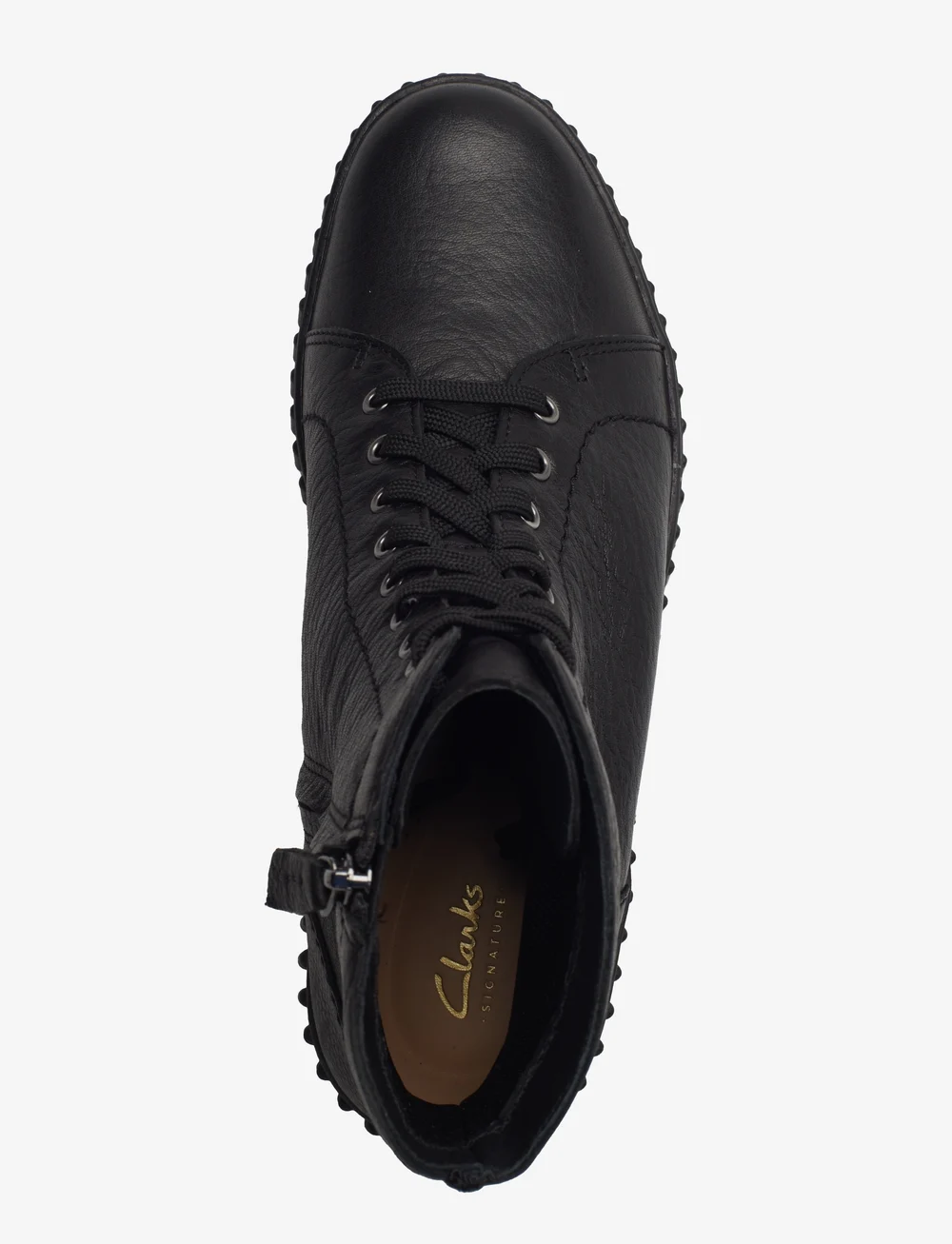 Clarks - Torhill Rise D - geschnürte stiefel - black leather - 3