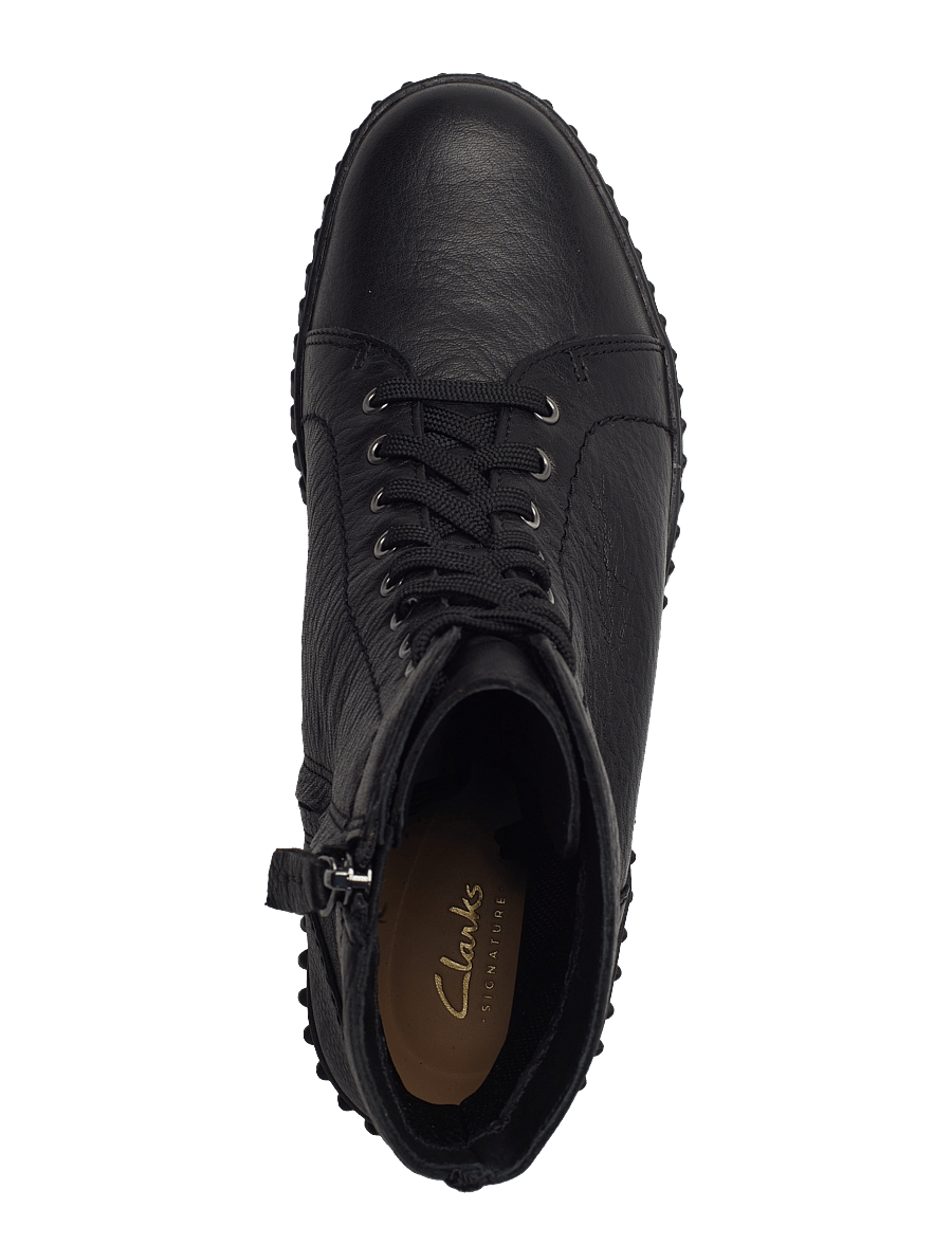 Clarks - Torhill Rise D - geschnürte stiefel - black leather - 3