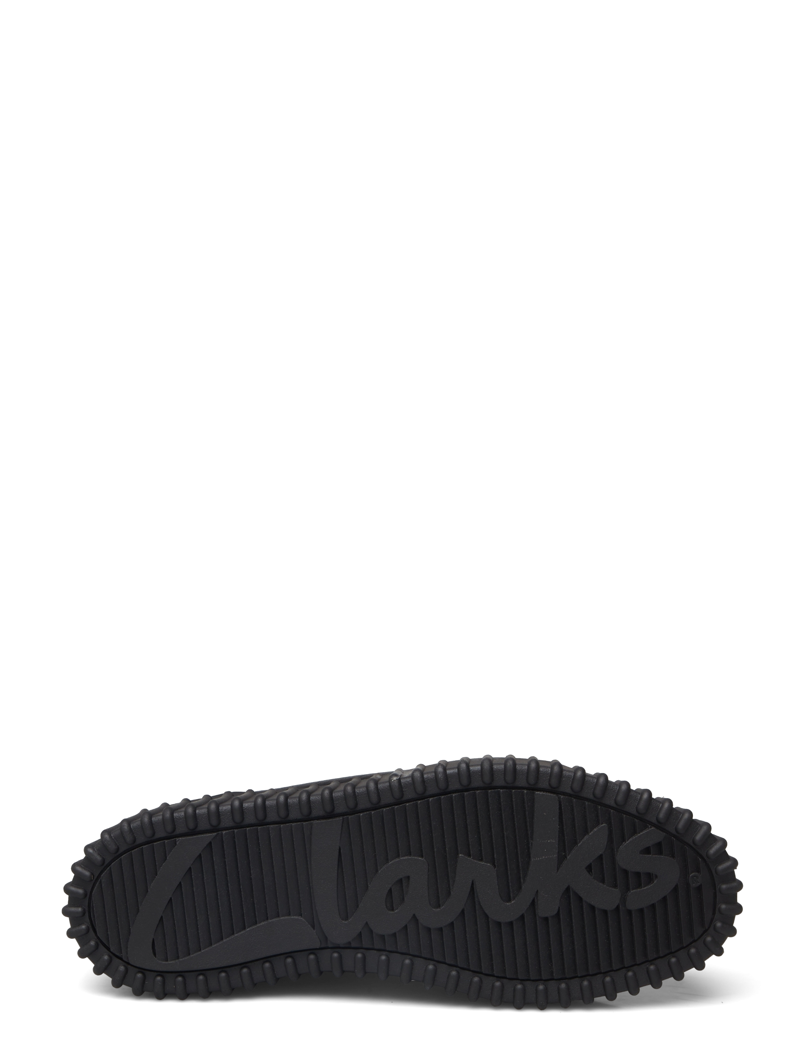 Clarks - Torhill Rise D - snørestøvler - black leather - 4