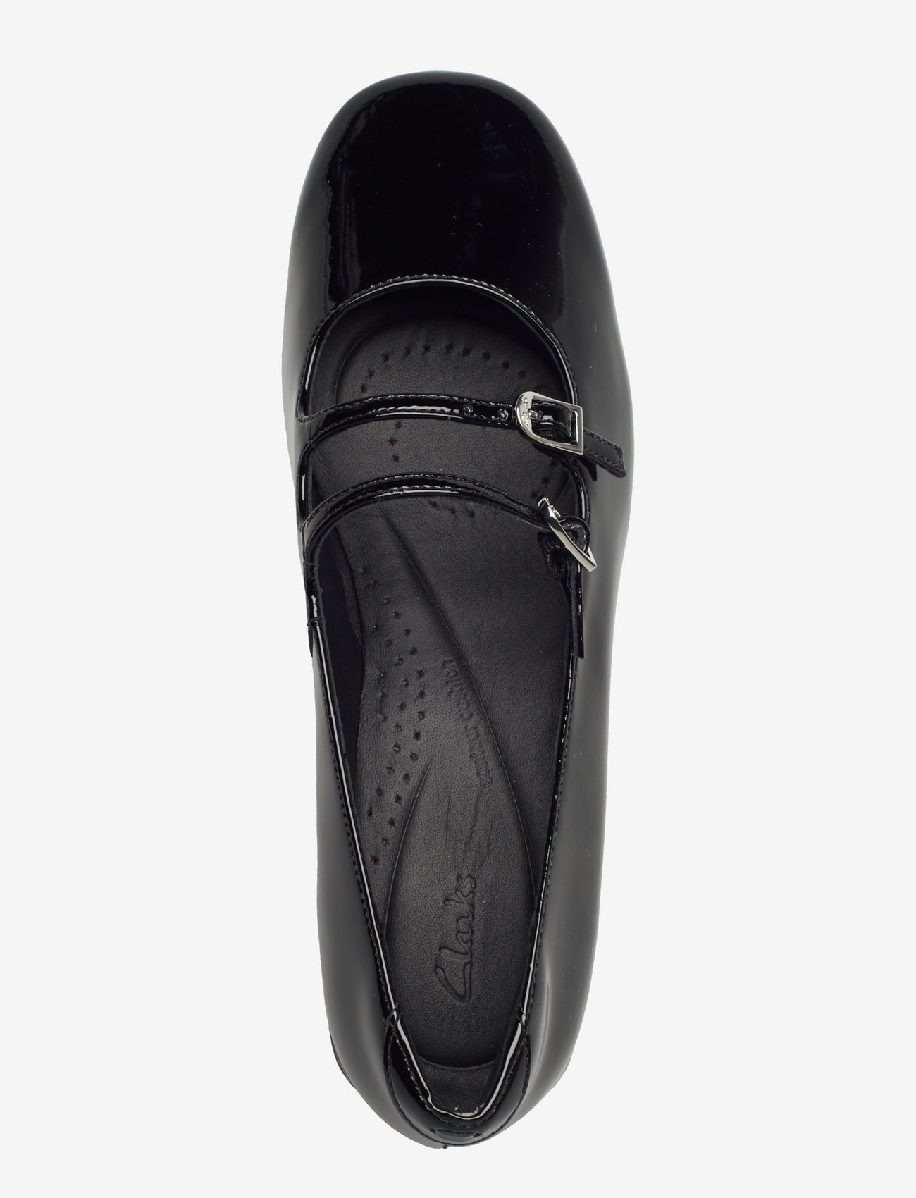 Clarks - Daiss30 Shine D - damen - black pat - 3