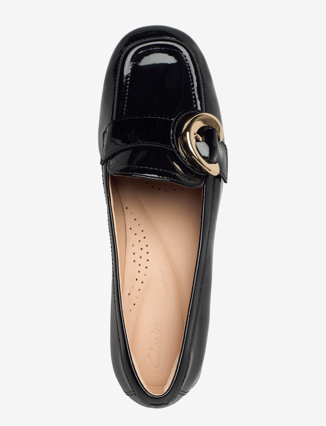 Clarks - Daiss30 Trim D - black pat - 3