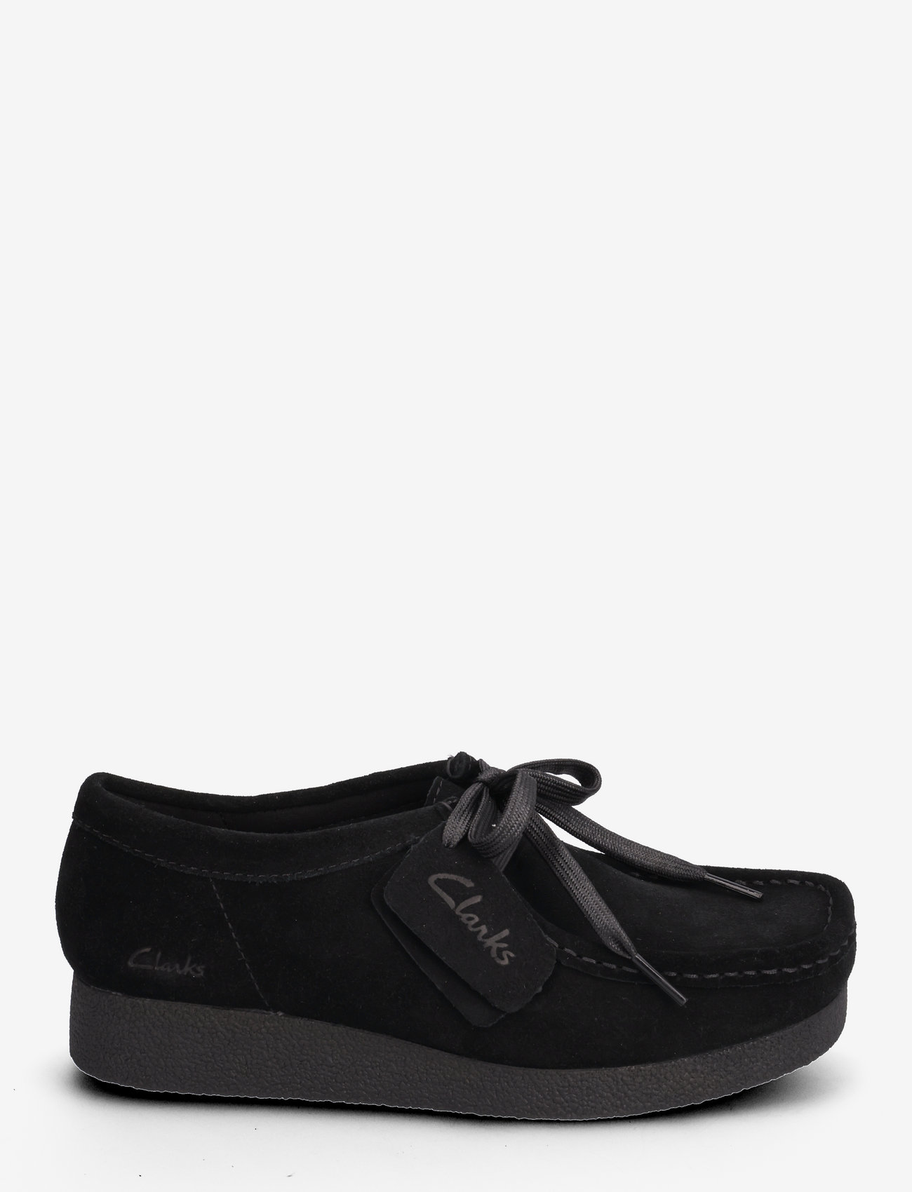 Clarks - WallabeeEVOSh D - modetrender - black sde - 1